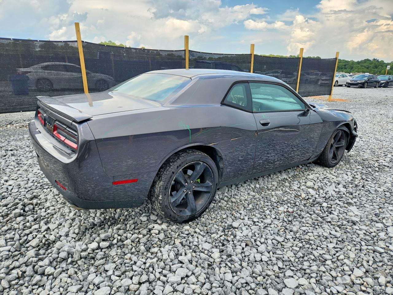 2017 Dodge Challenger R/t Gray vin: 2C3CDZBT4HH531226