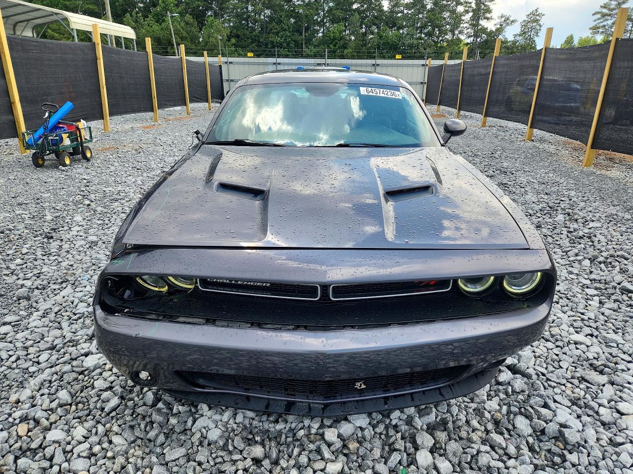 2017 Dodge Challenger R/t Gray vin: 2C3CDZBT4HH531226