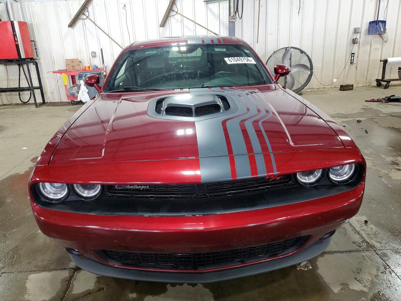 2018 Dodge Challenger R/t Burgundy vin: 2C3CDZBT4JH287311