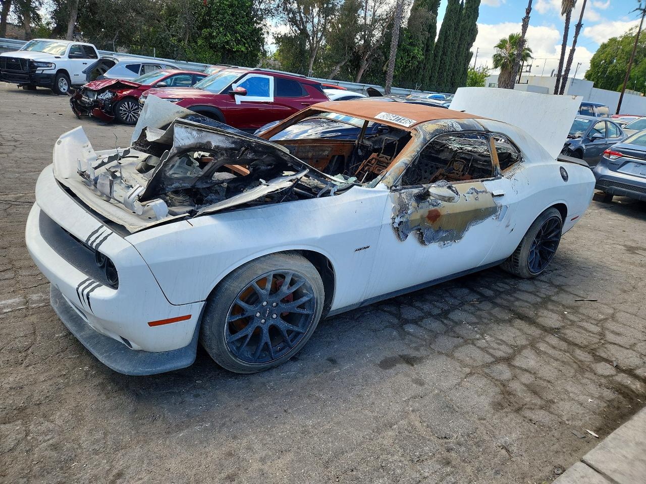 2019 Dodge Challenger R Белый vin: 2C3CDZBT4KH556957