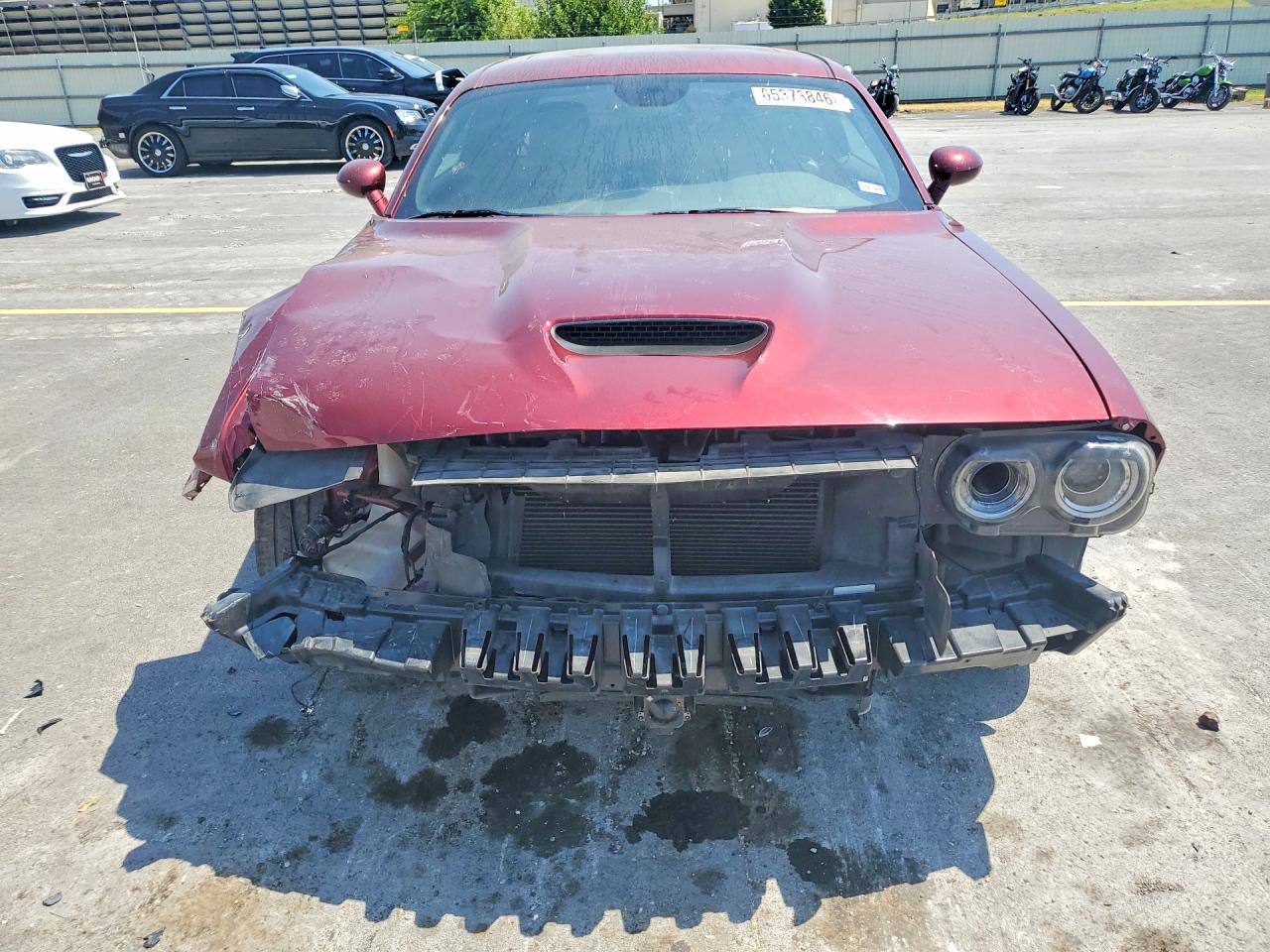 2019 Dodge Challenger R/t Burgundy vin: 2C3CDZBT4KH596682