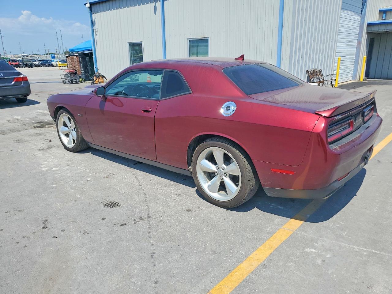 2019 Dodge Challenger R/t Burgundy vin: 2C3CDZBT4KH596682