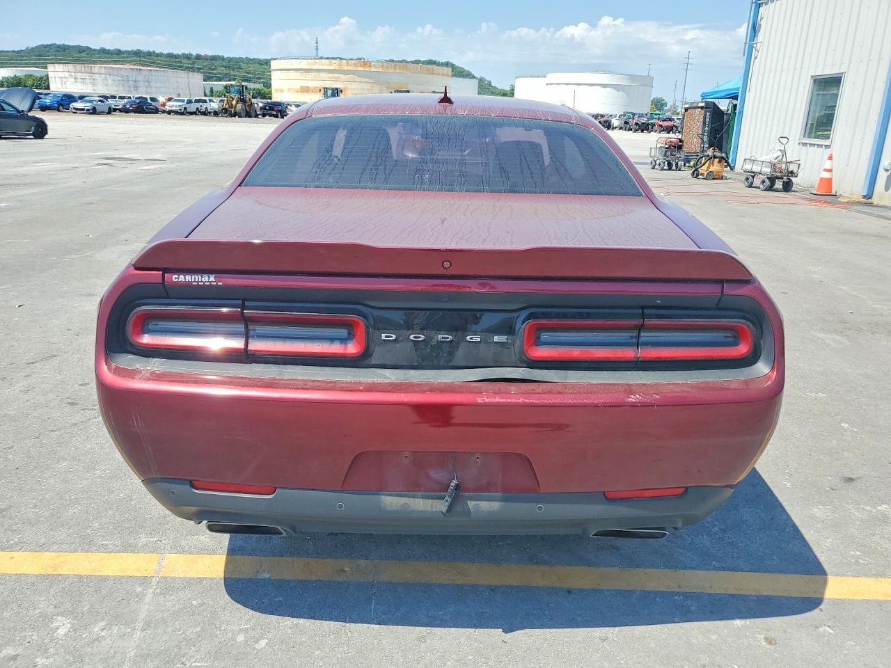 2019 Dodge Challenger R/t Burgundy vin: 2C3CDZBT4KH596682