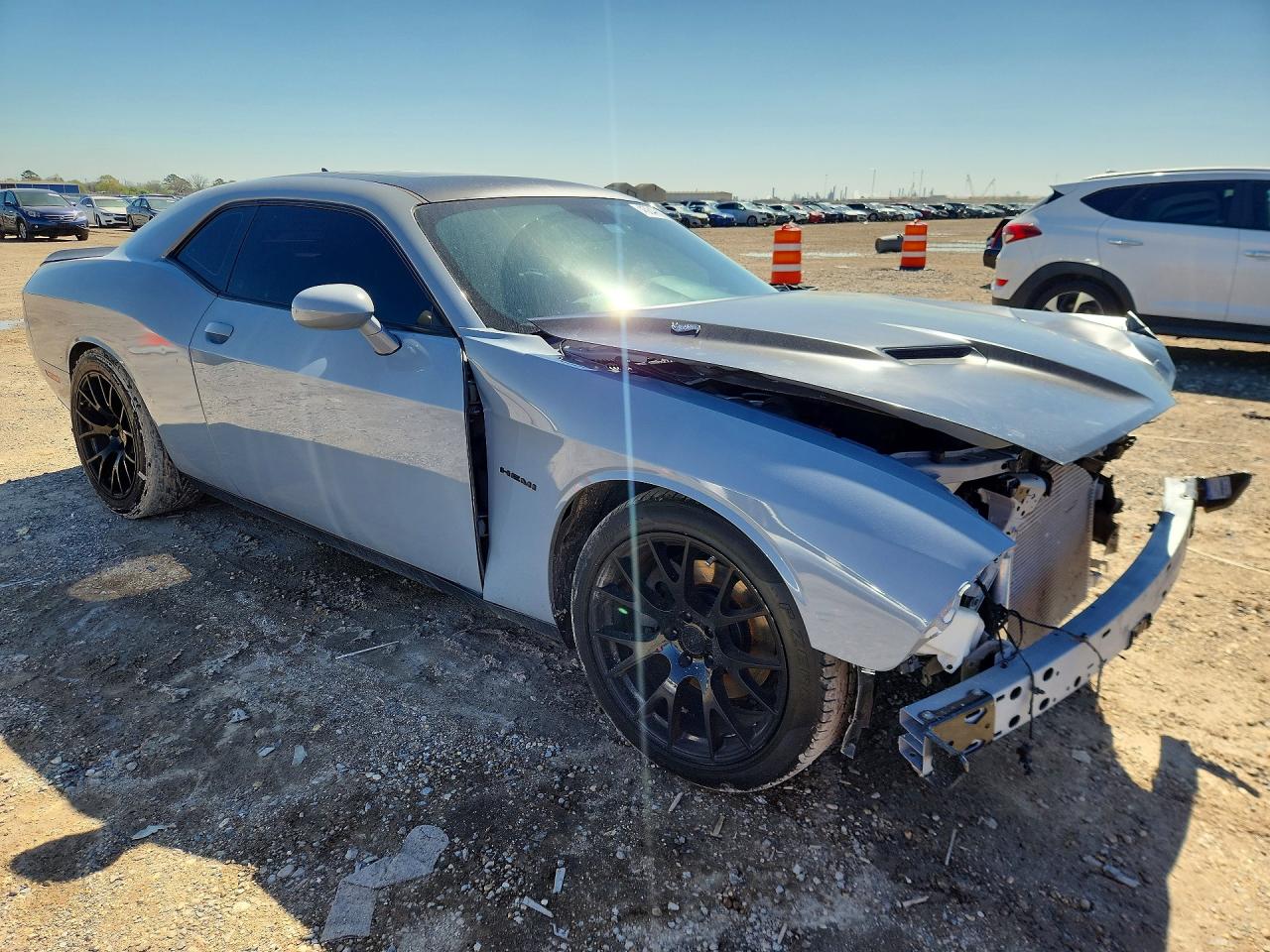 2020 Dodge Challenger R Gray vin: 2C3CDZBT4LH239861