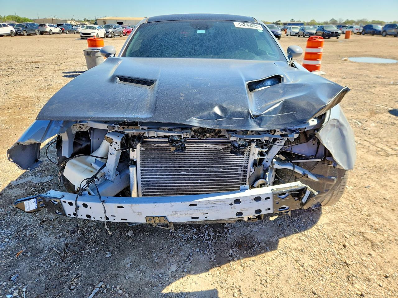 2020 Dodge Challenger R Gray vin: 2C3CDZBT4LH239861