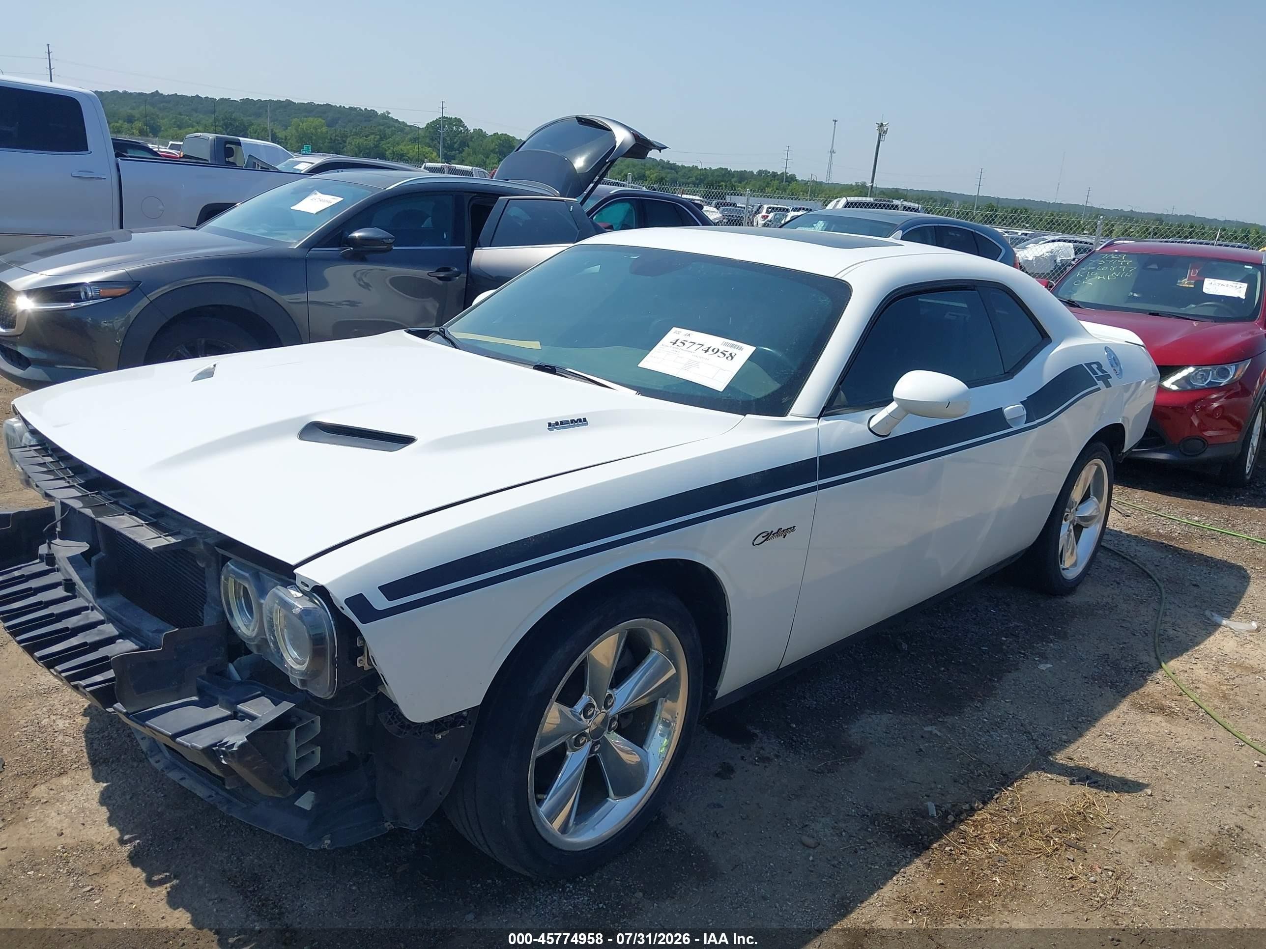 2015 Dodge Challenger R/t Plus White vin: 2C3CDZBT5FH703048