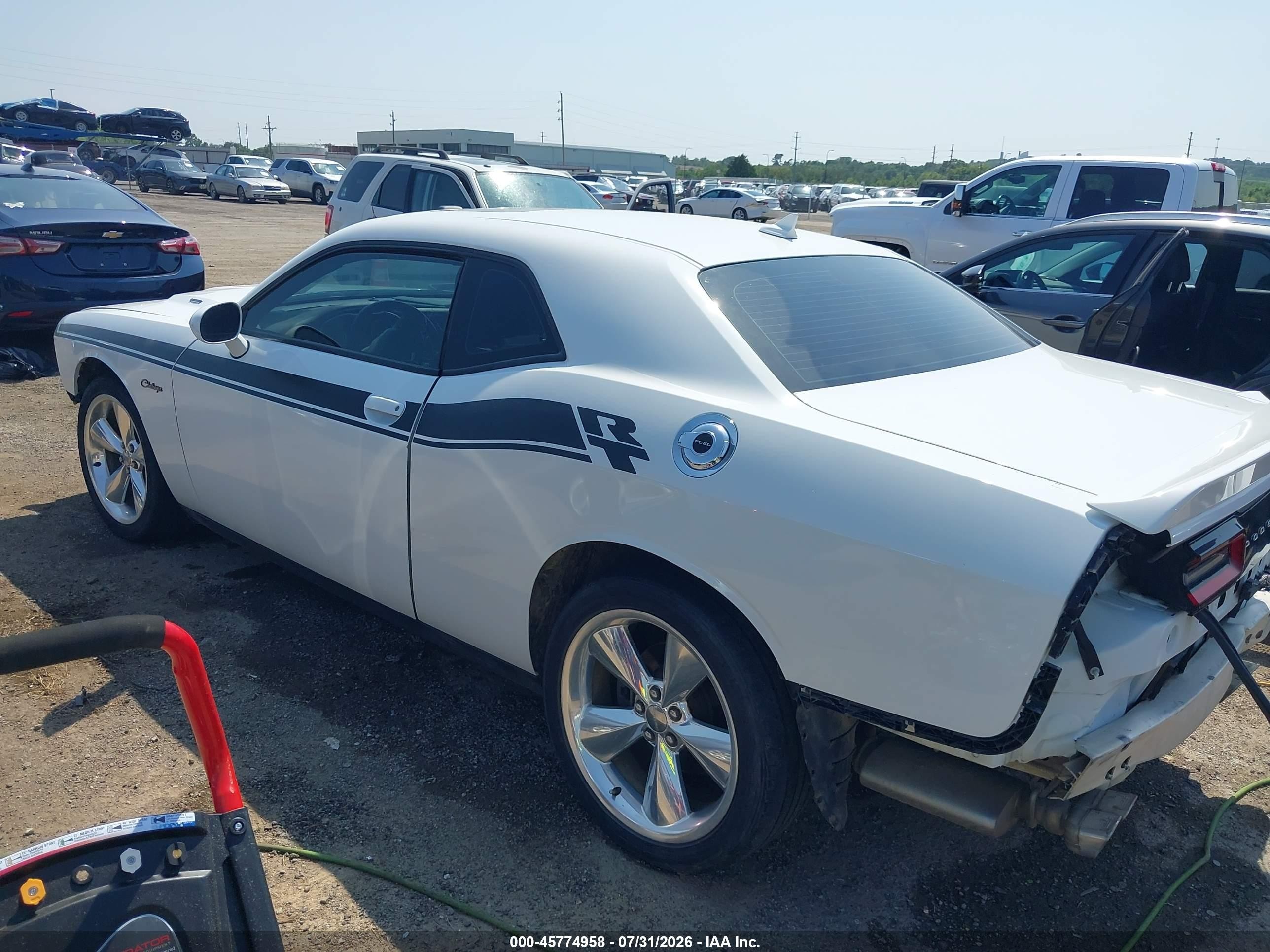 2015 Dodge Challenger R/t Plus White vin: 2C3CDZBT5FH703048