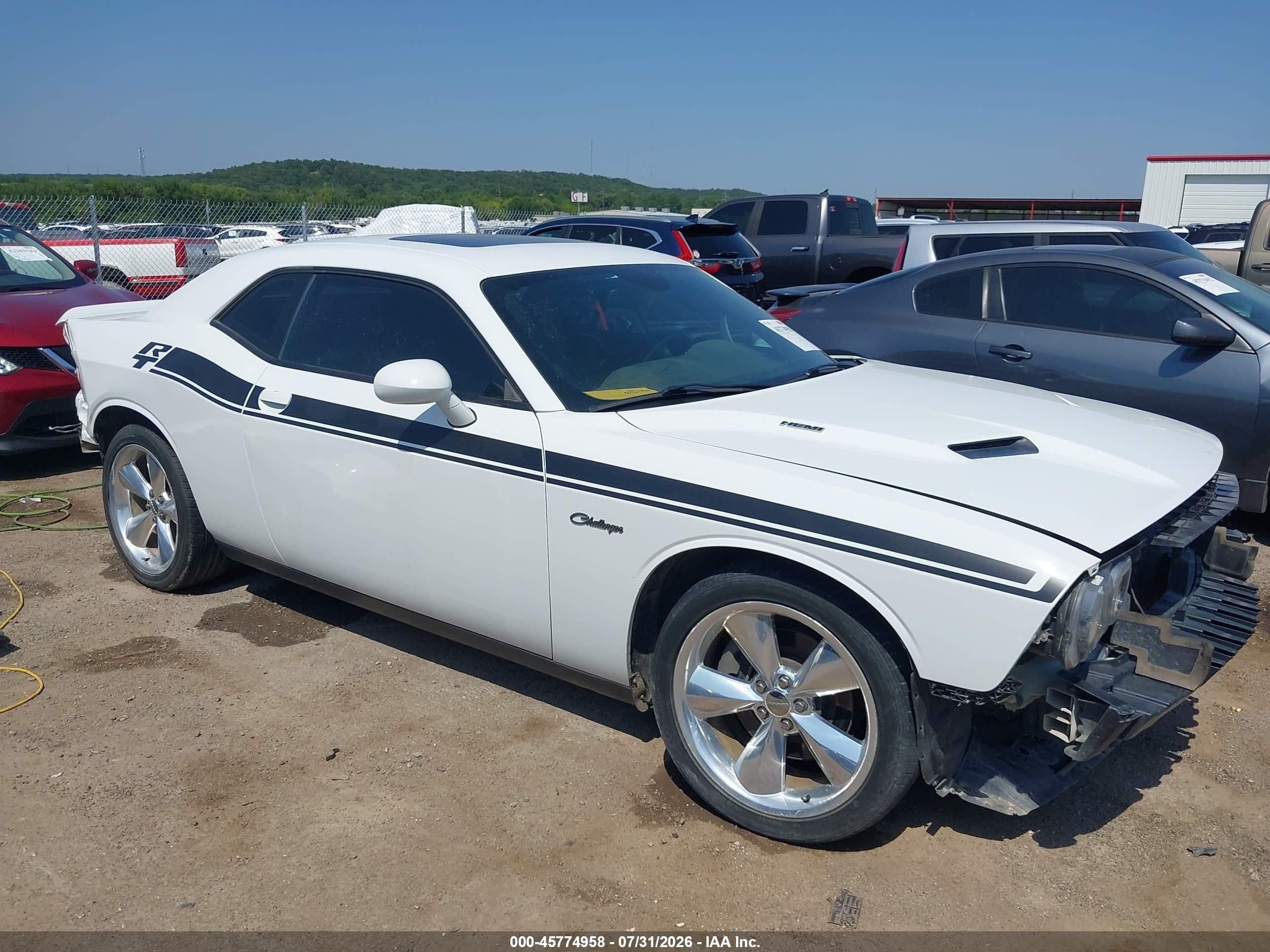 2015 Dodge Challenger R/t Plus White vin: 2C3CDZBT5FH703048