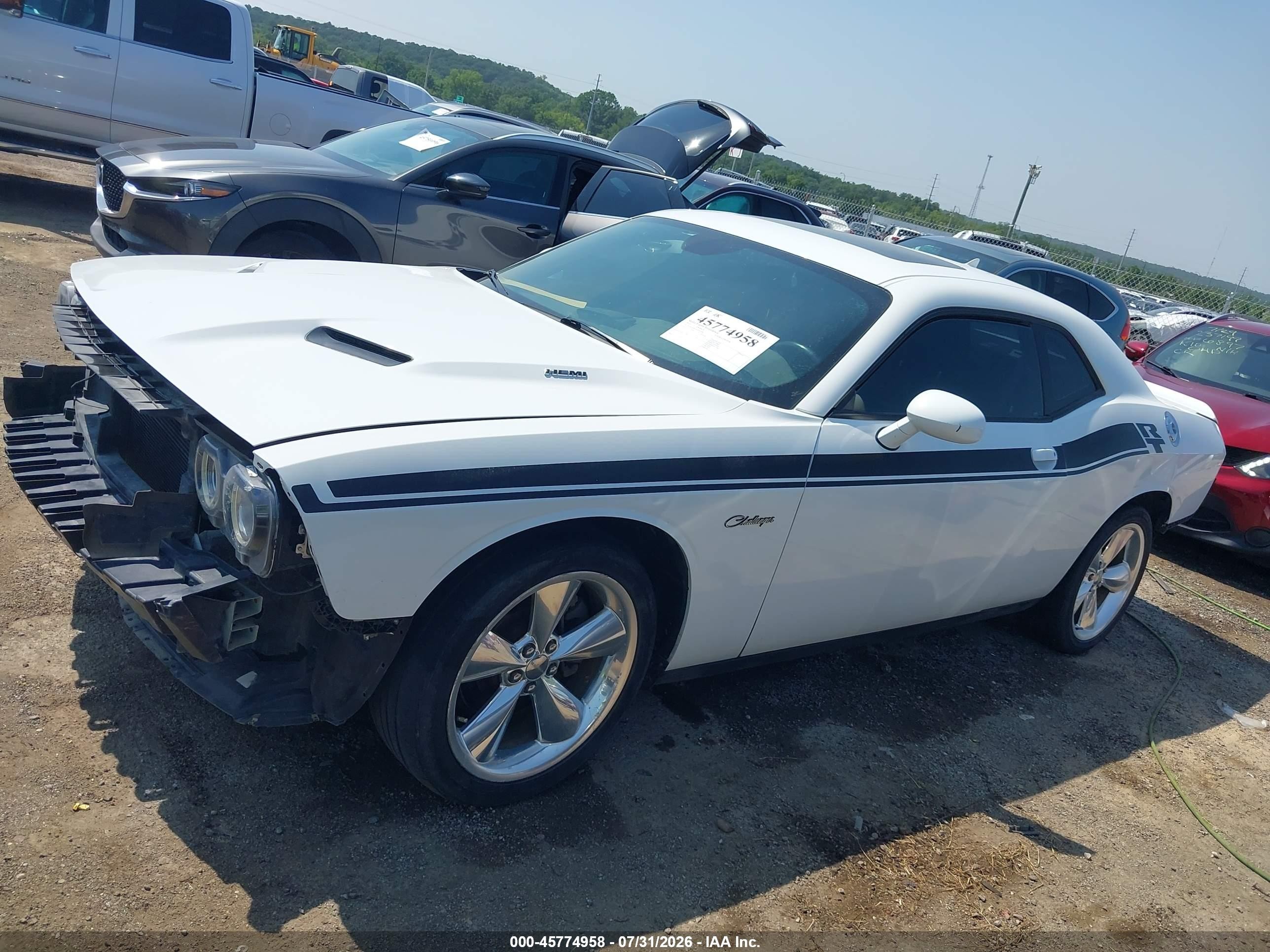 2015 Dodge Challenger R/t Plus White vin: 2C3CDZBT5FH703048
