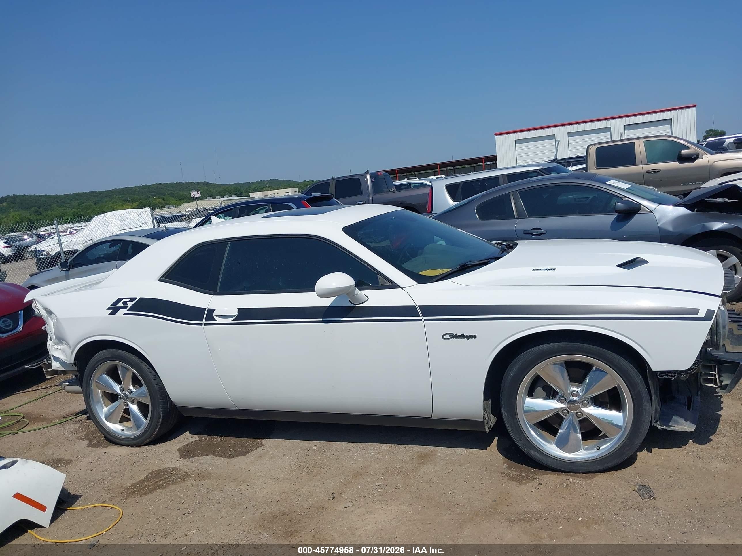 2015 Dodge Challenger R/t Plus White vin: 2C3CDZBT5FH703048