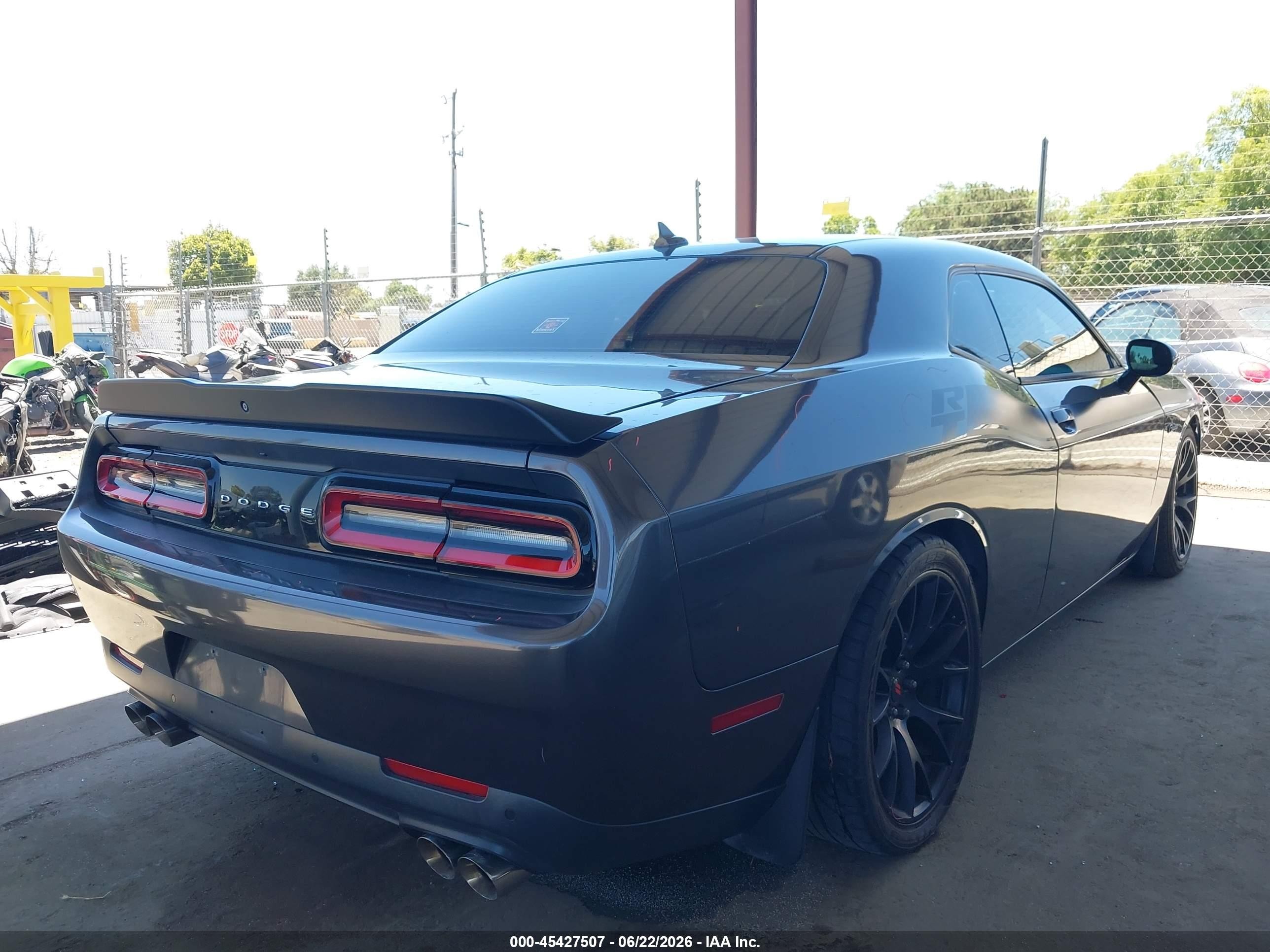 2015 Dodge Challenger R/t Plus Gray vin: 2C3CDZBT5FH759314