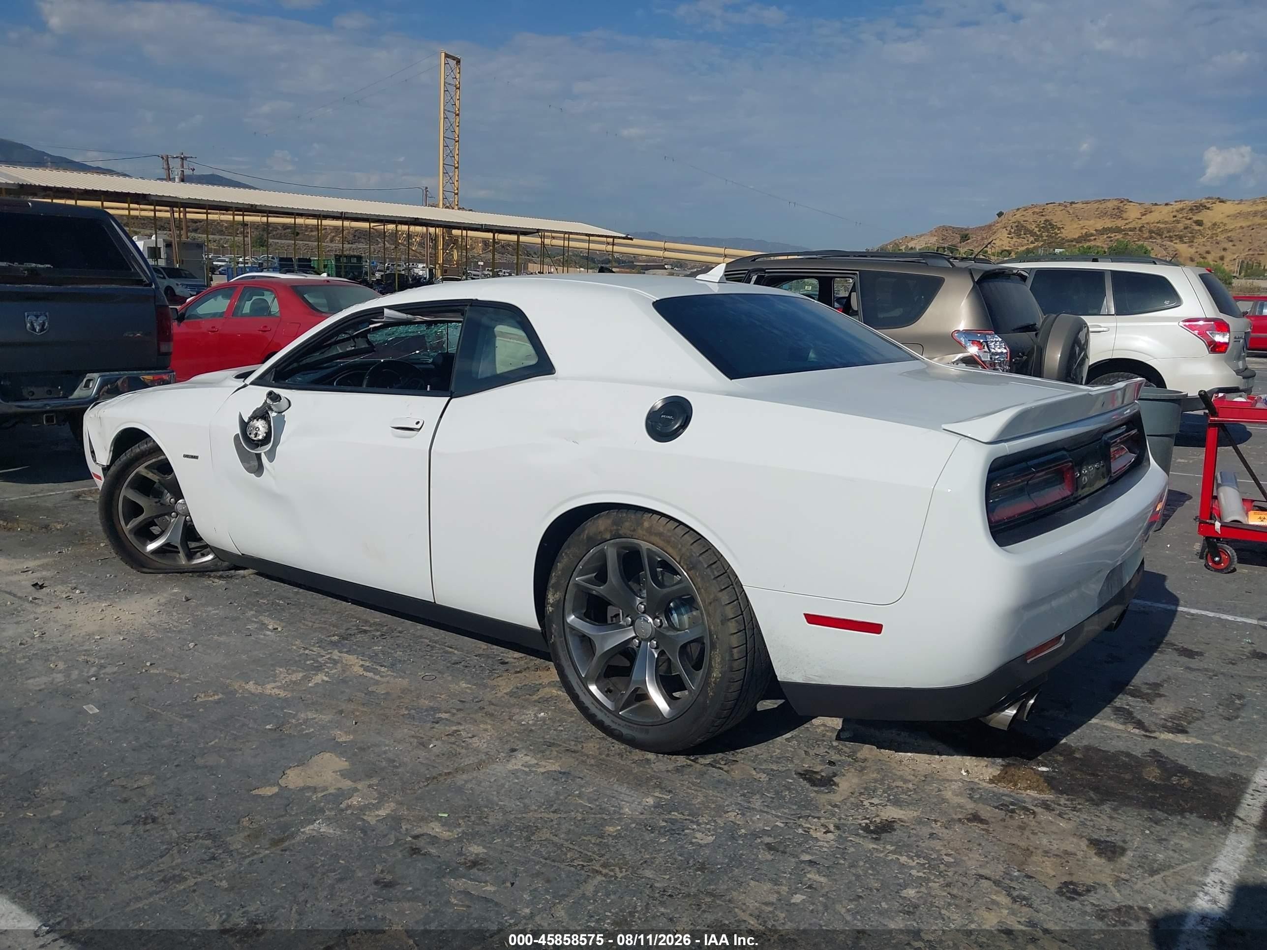 2015 Dodge Challenger R/t Plus Белый vin: 2C3CDZBT5FH924214