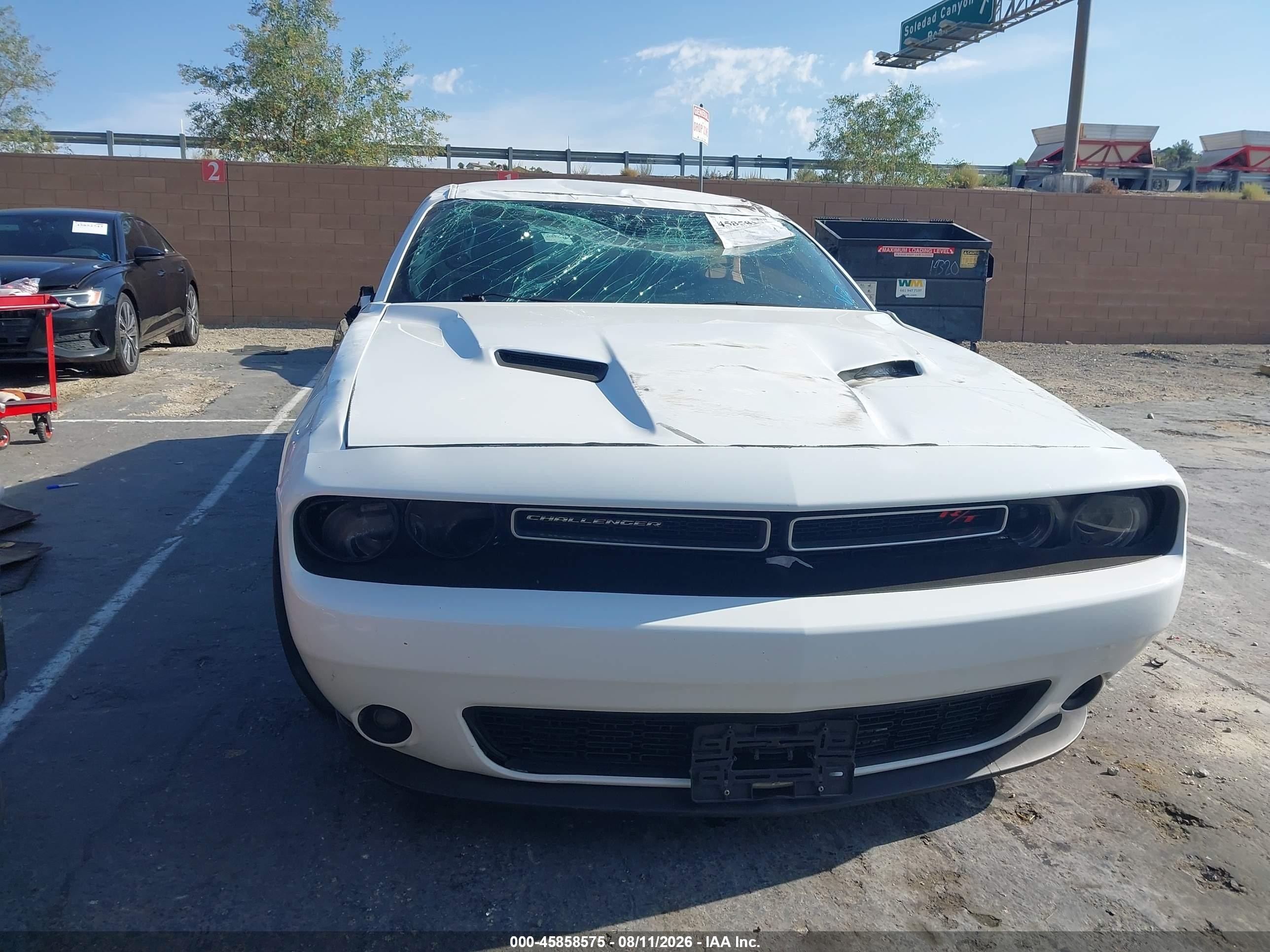 2015 Dodge Challenger R/t Plus Белый vin: 2C3CDZBT5FH924214