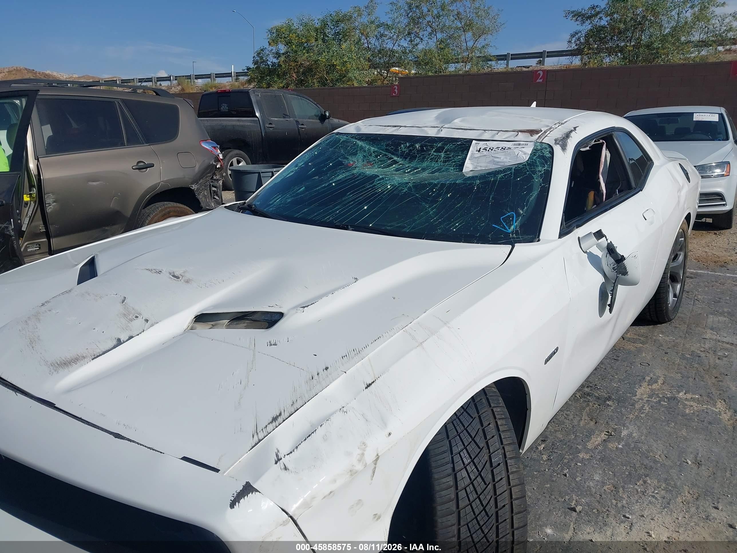 2015 Dodge Challenger R/t Plus Белый vin: 2C3CDZBT5FH924214