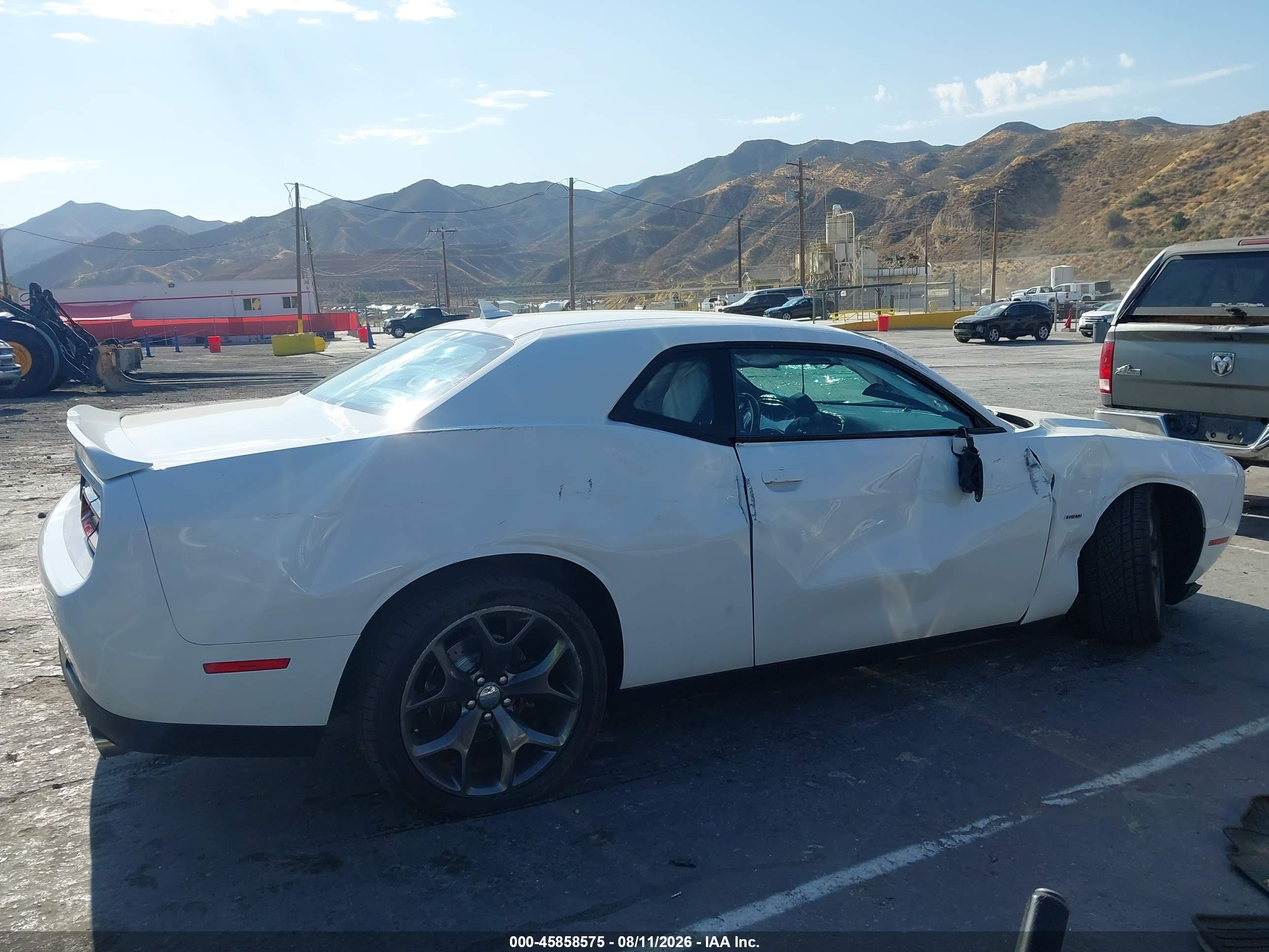 2015 Dodge Challenger R/t Plus Белый vin: 2C3CDZBT5FH924214