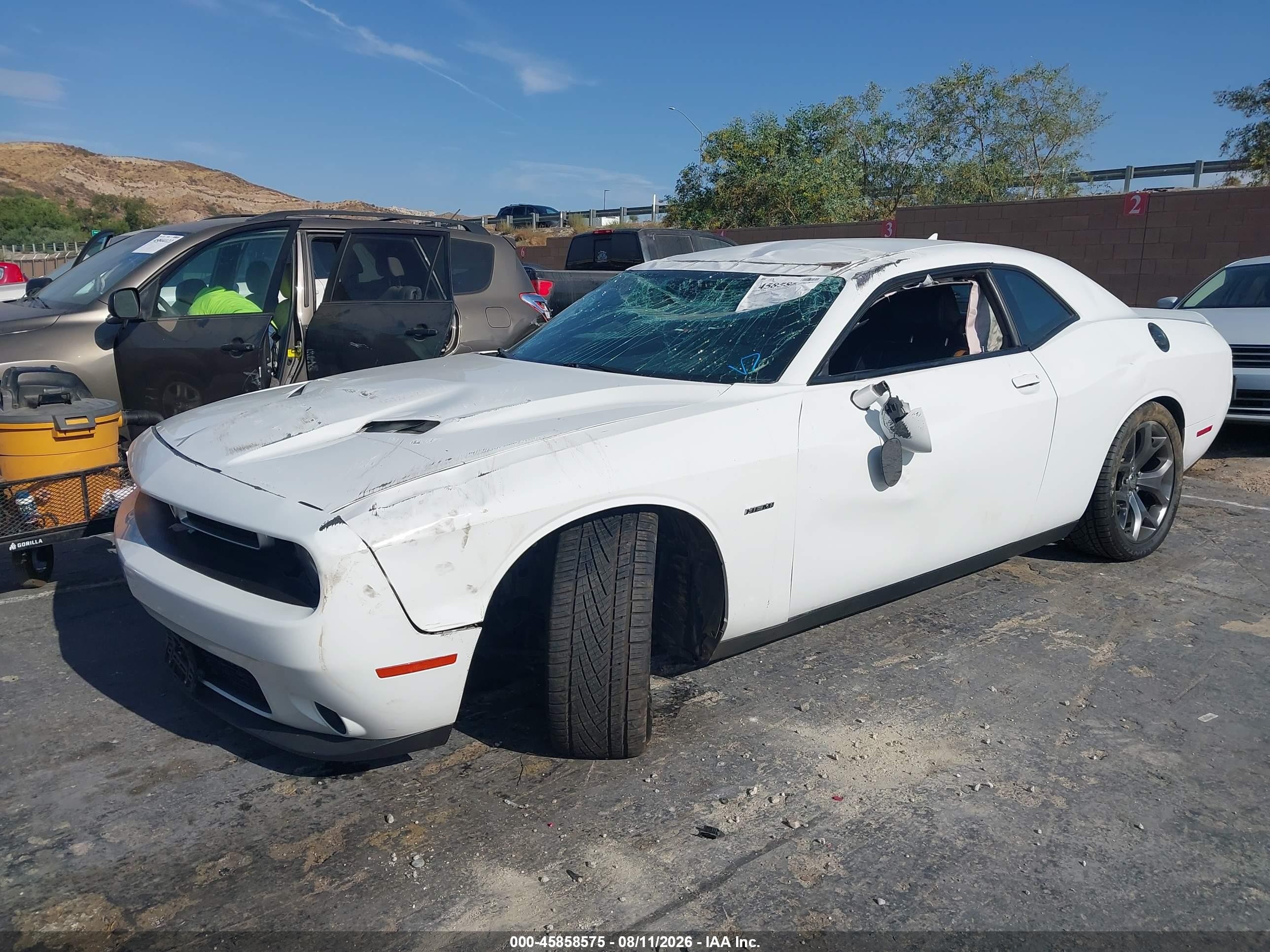 2015 Dodge Challenger R/t Plus Белый vin: 2C3CDZBT5FH924214