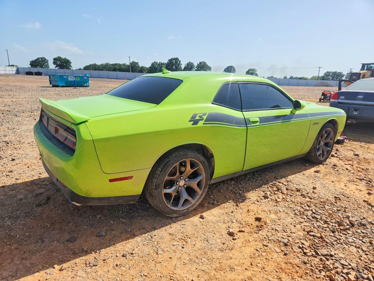 2015 Dodge Challenger Sxt Plus Green vin: 2C3CDZBT6FH710073