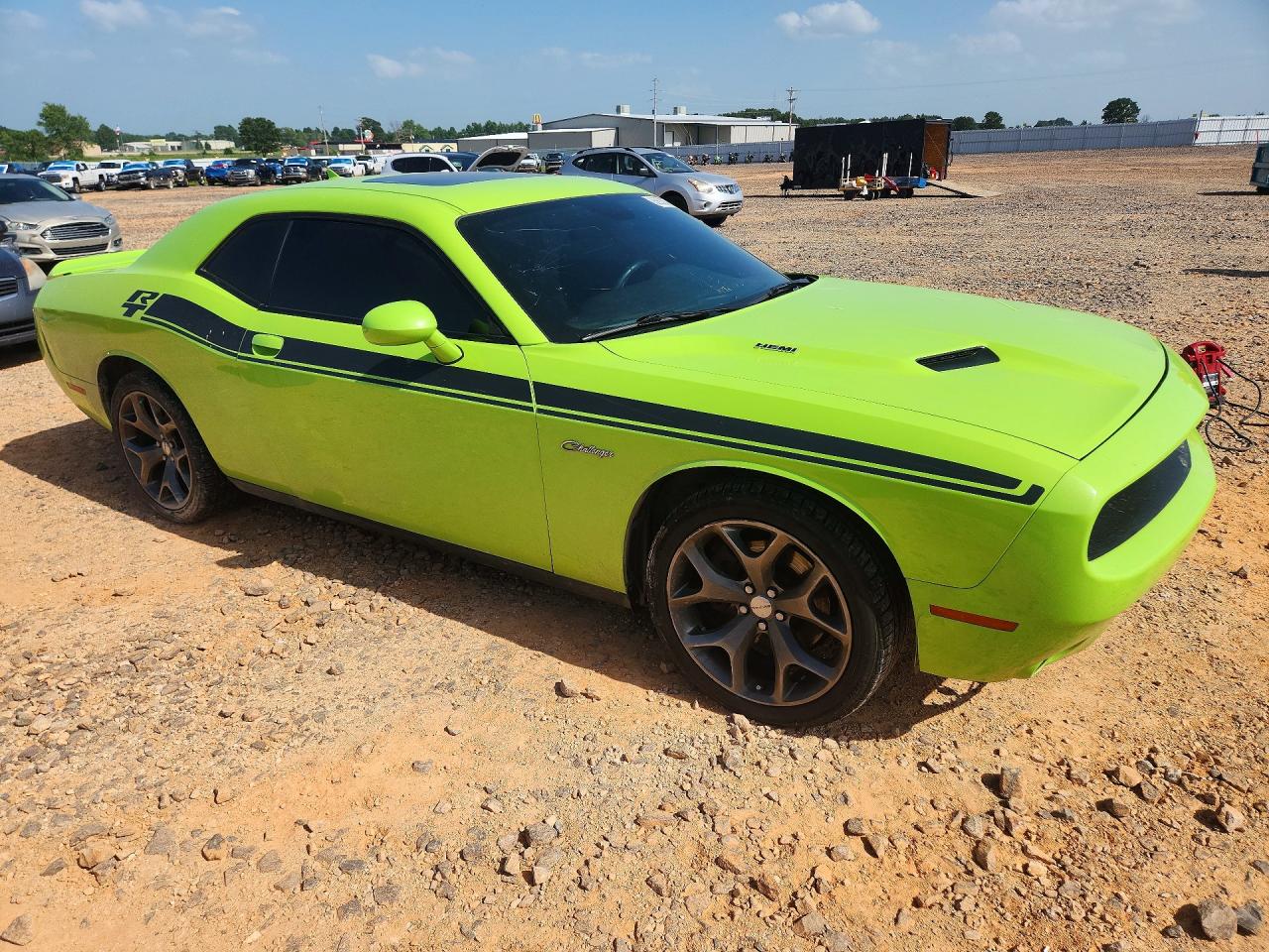 2015 Dodge Challenger Sxt Plus Green vin: 2C3CDZBT6FH710073