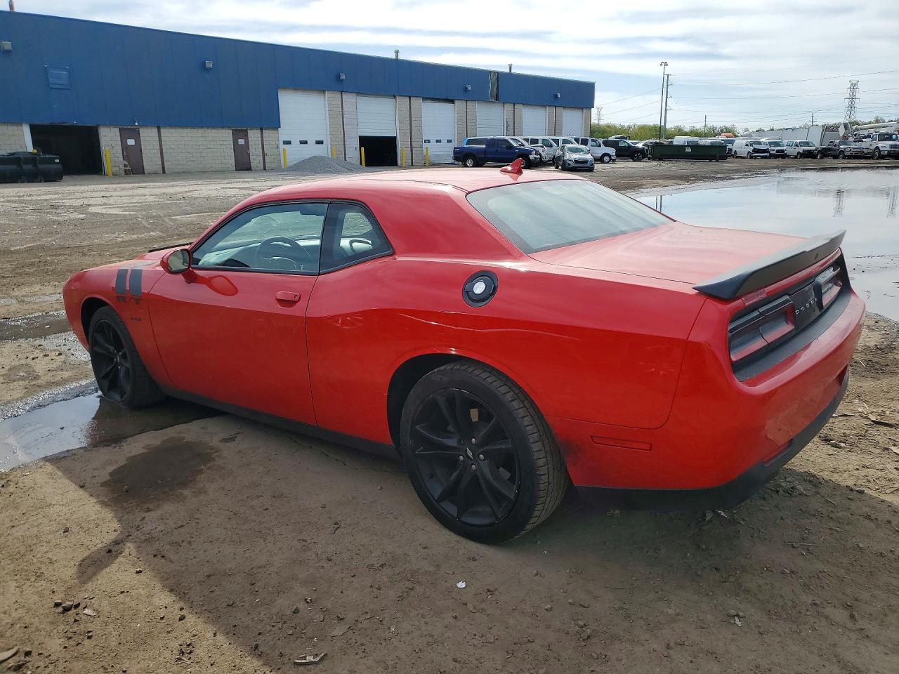 2017 Dodge Challenger R Red vin: 2C3CDZBT6HH604905