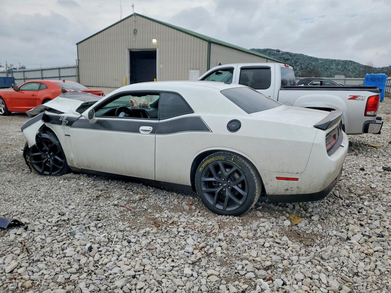 2019 Dodge Challenger R/t White vin: 2C3CDZBT6KH677067