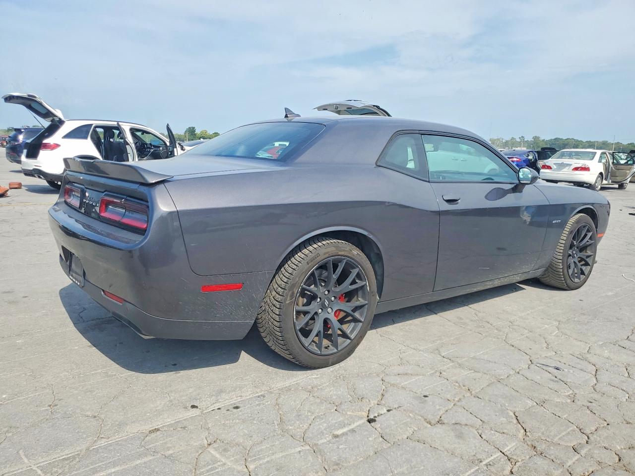 2019 Dodge Challenger R/t Gray vin: 2C3CDZBT6KH750311