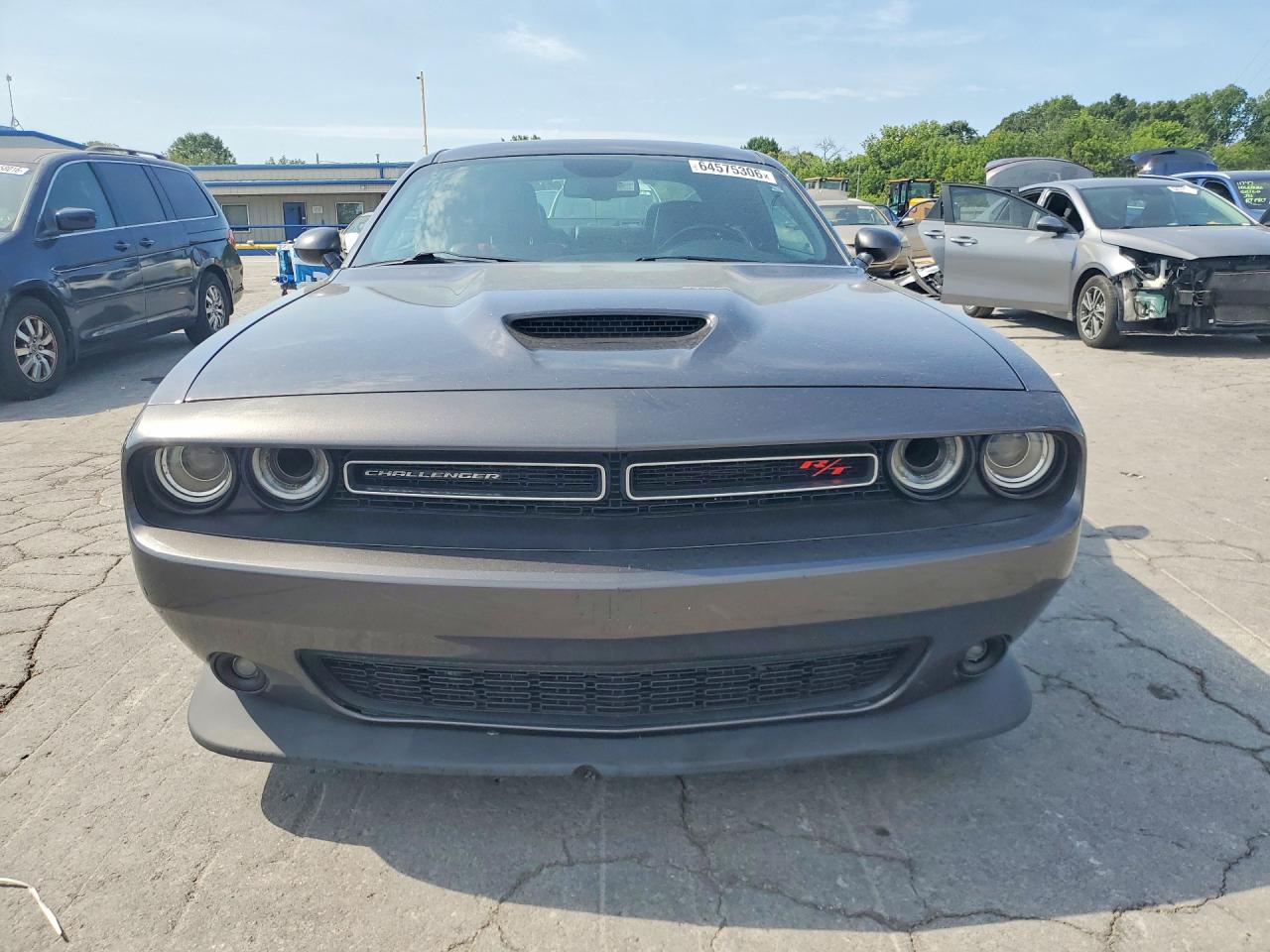 2019 Dodge Challenger R/t Gray vin: 2C3CDZBT6KH750311