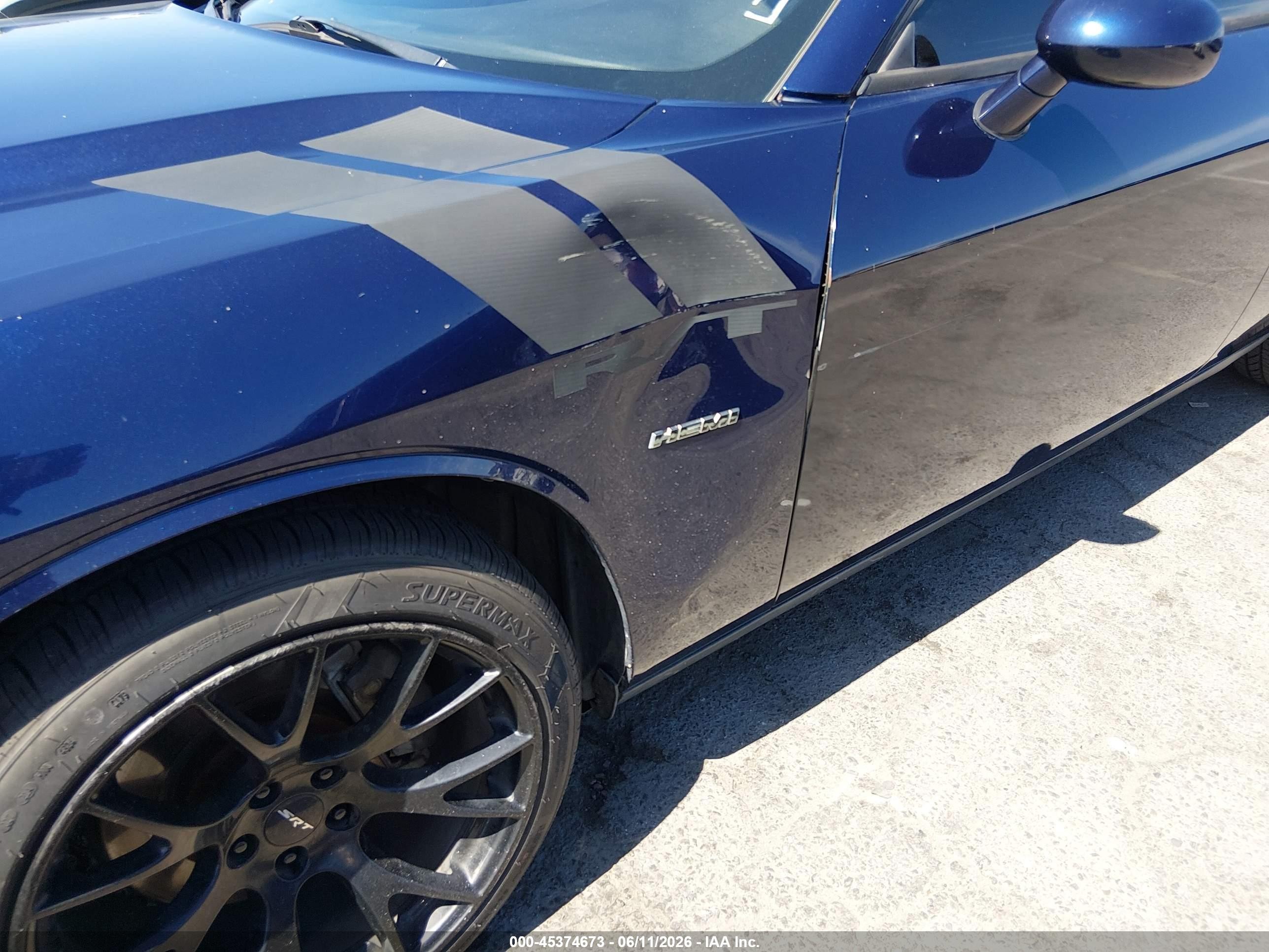 2015 Dodge Challenger R/t Plus Blue vin: 2C3CDZBT7FH708686