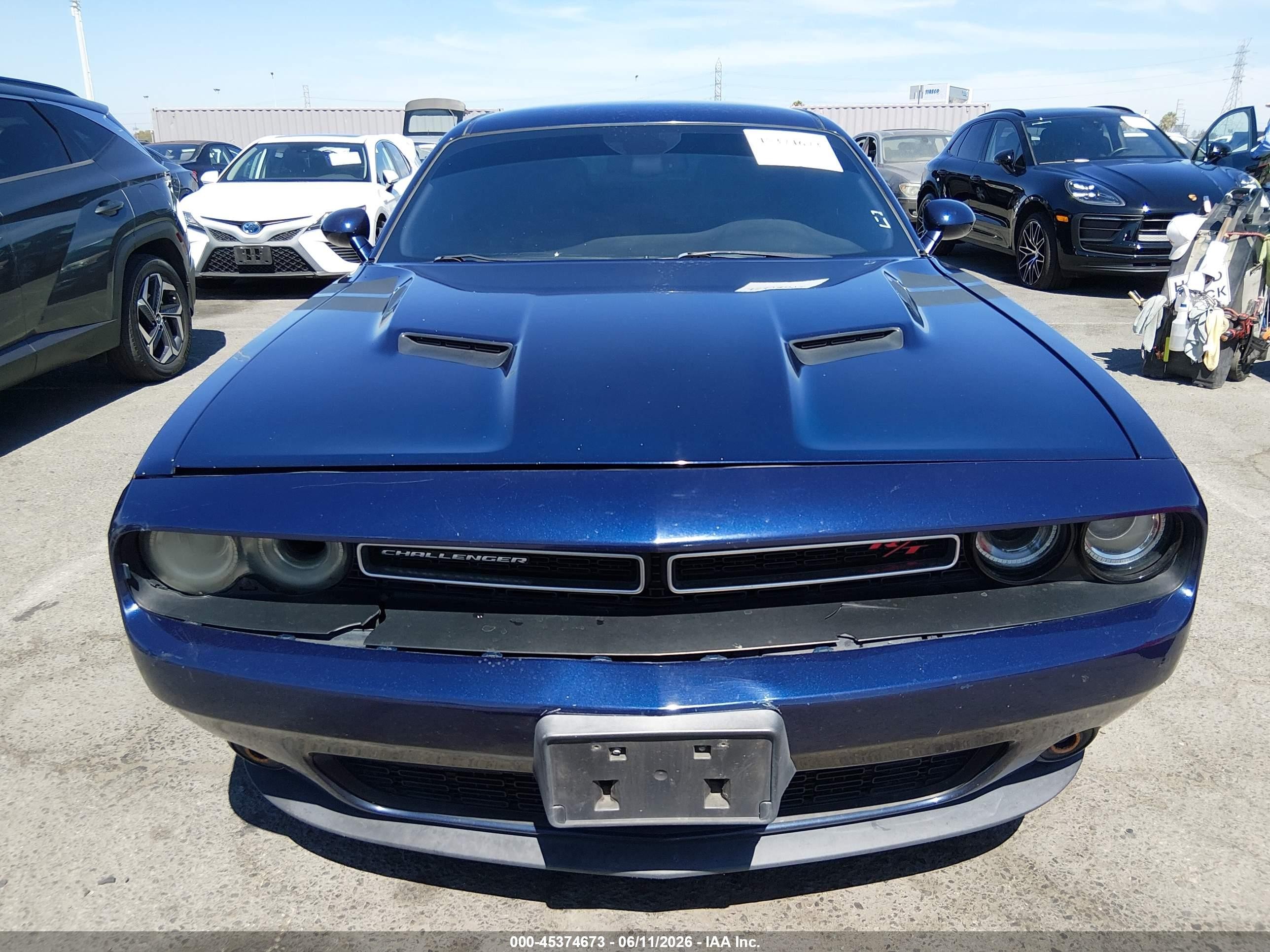 2015 Dodge Challenger R/t Plus Blue vin: 2C3CDZBT7FH708686