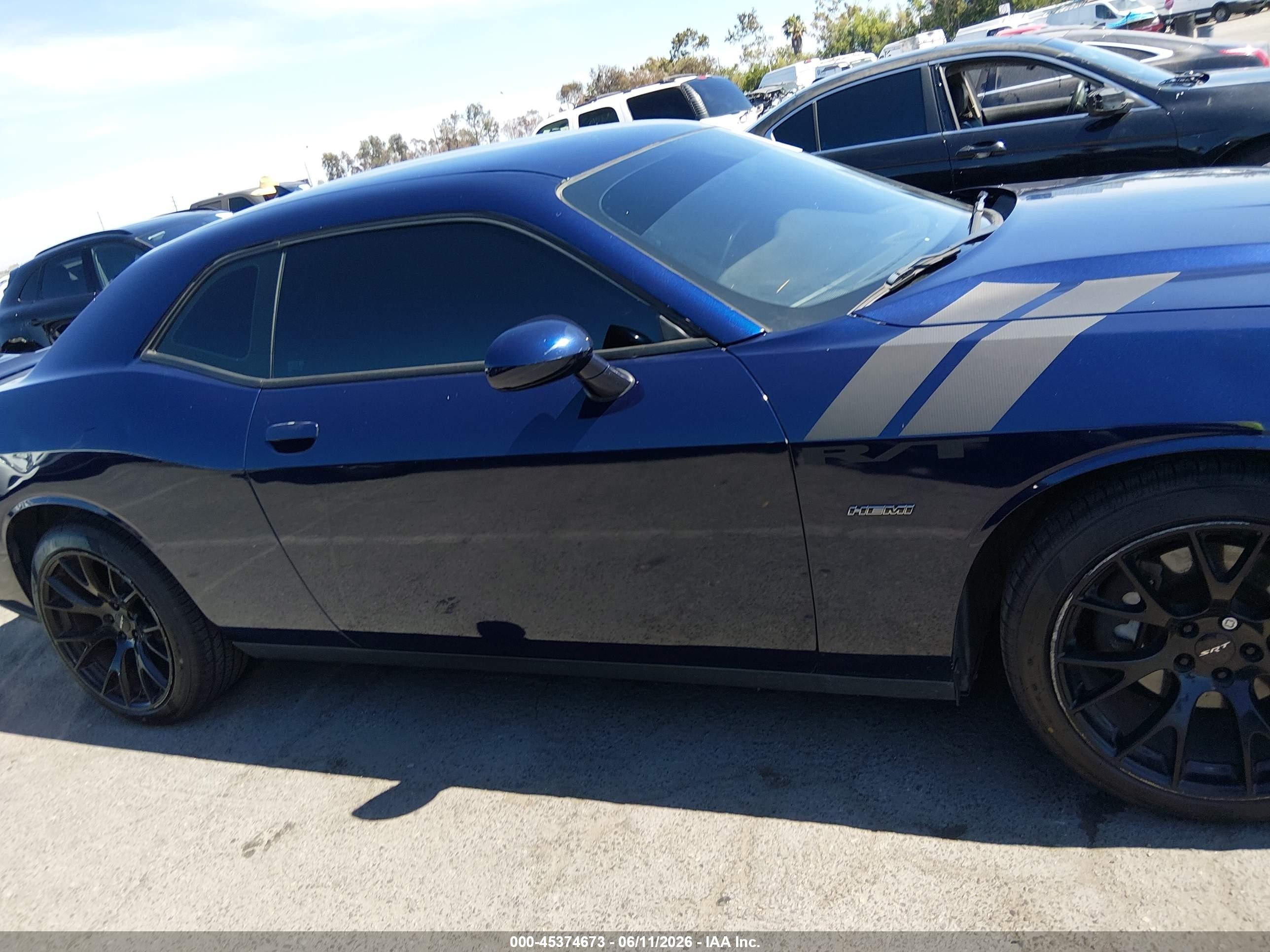 2015 Dodge Challenger R/t Plus Blue vin: 2C3CDZBT7FH708686