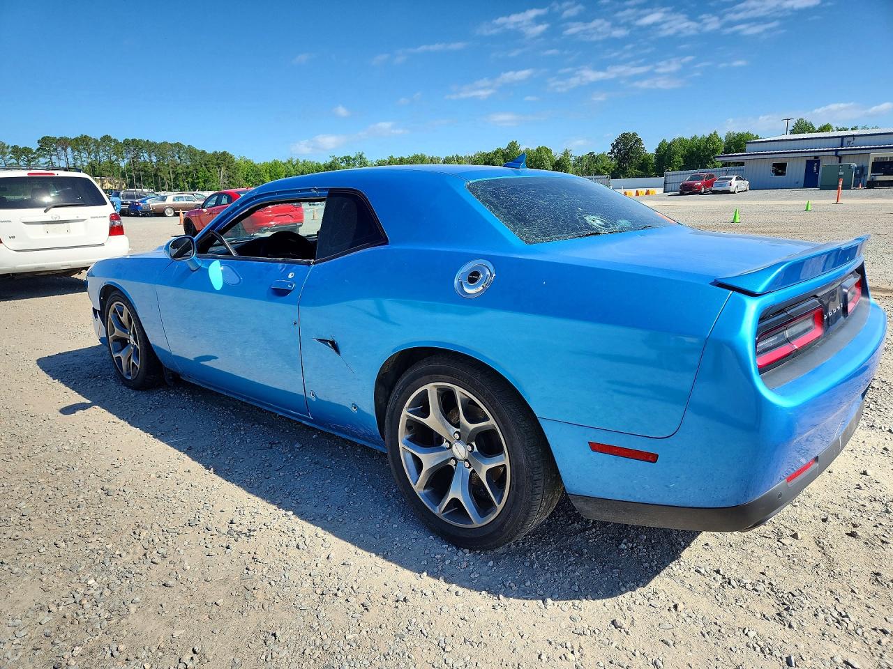2015 Dodge Challenger Sxt Plus Синий vin: 2C3CDZBT7FH889028