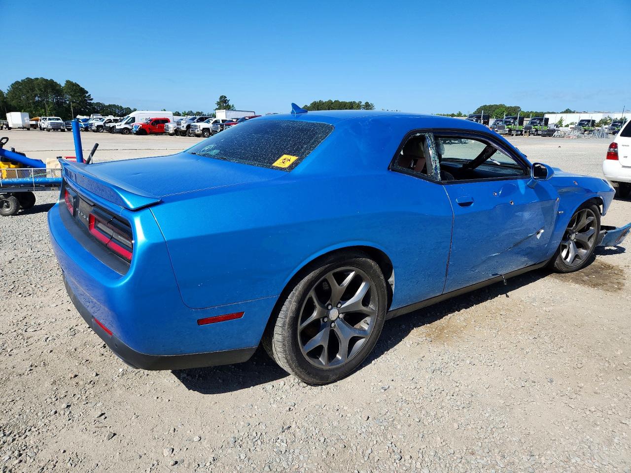 2015 Dodge Challenger Sxt Plus Синий vin: 2C3CDZBT7FH889028