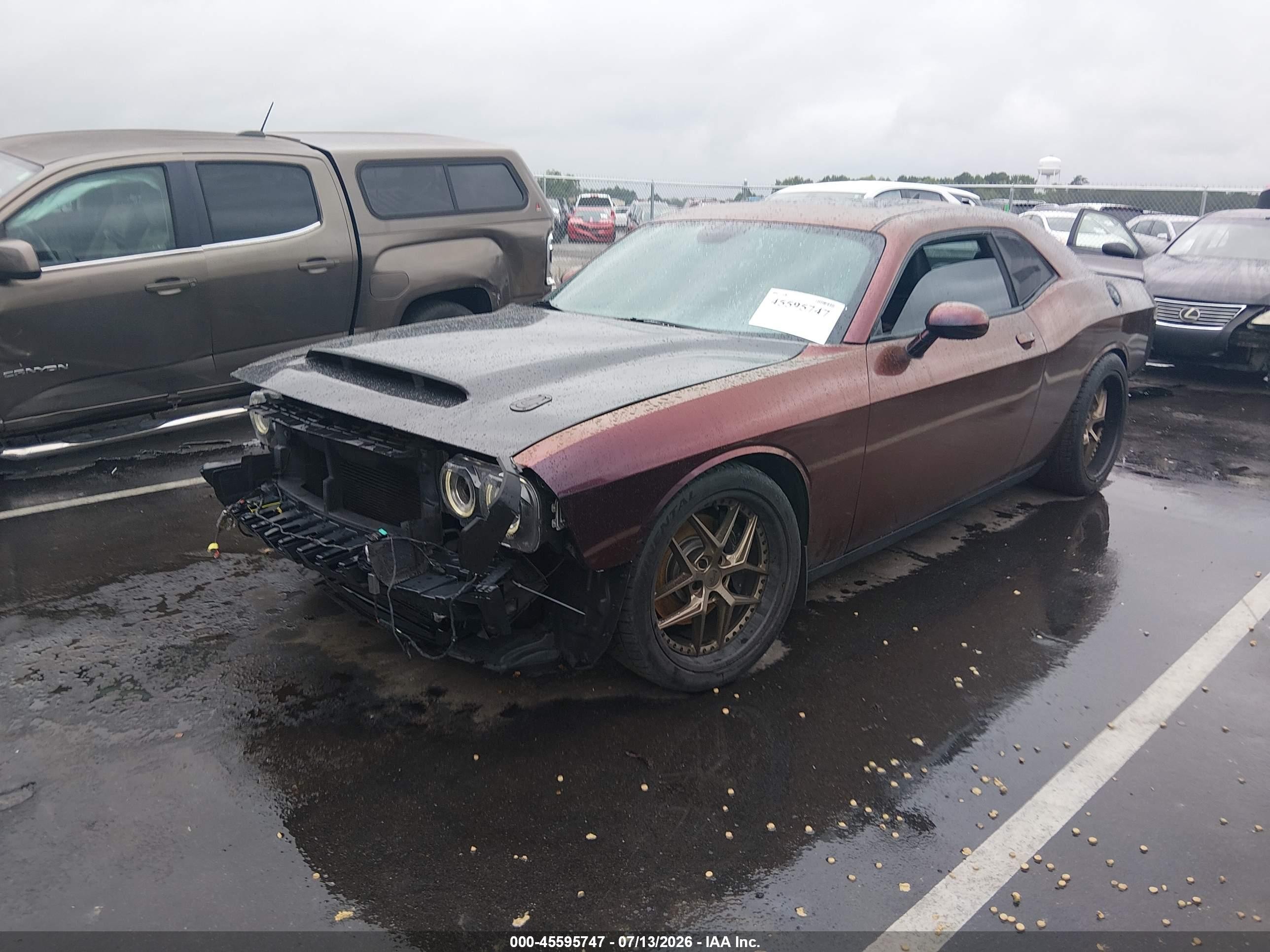 2015 Dodge Challenger R/t Plus Purple vin: 2C3CDZBT8FH713315