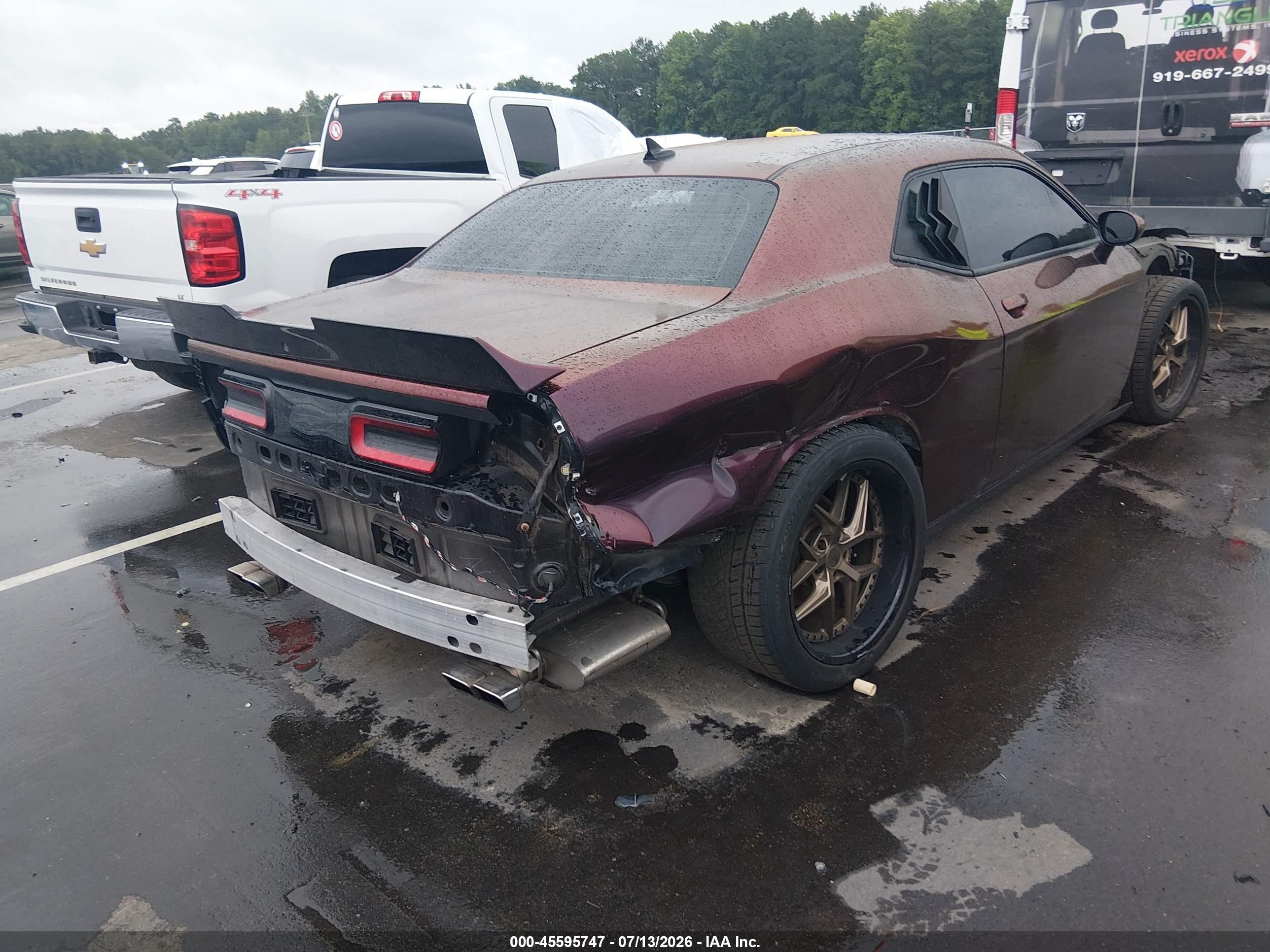 2015 Dodge Challenger R/t Plus Purple vin: 2C3CDZBT8FH713315