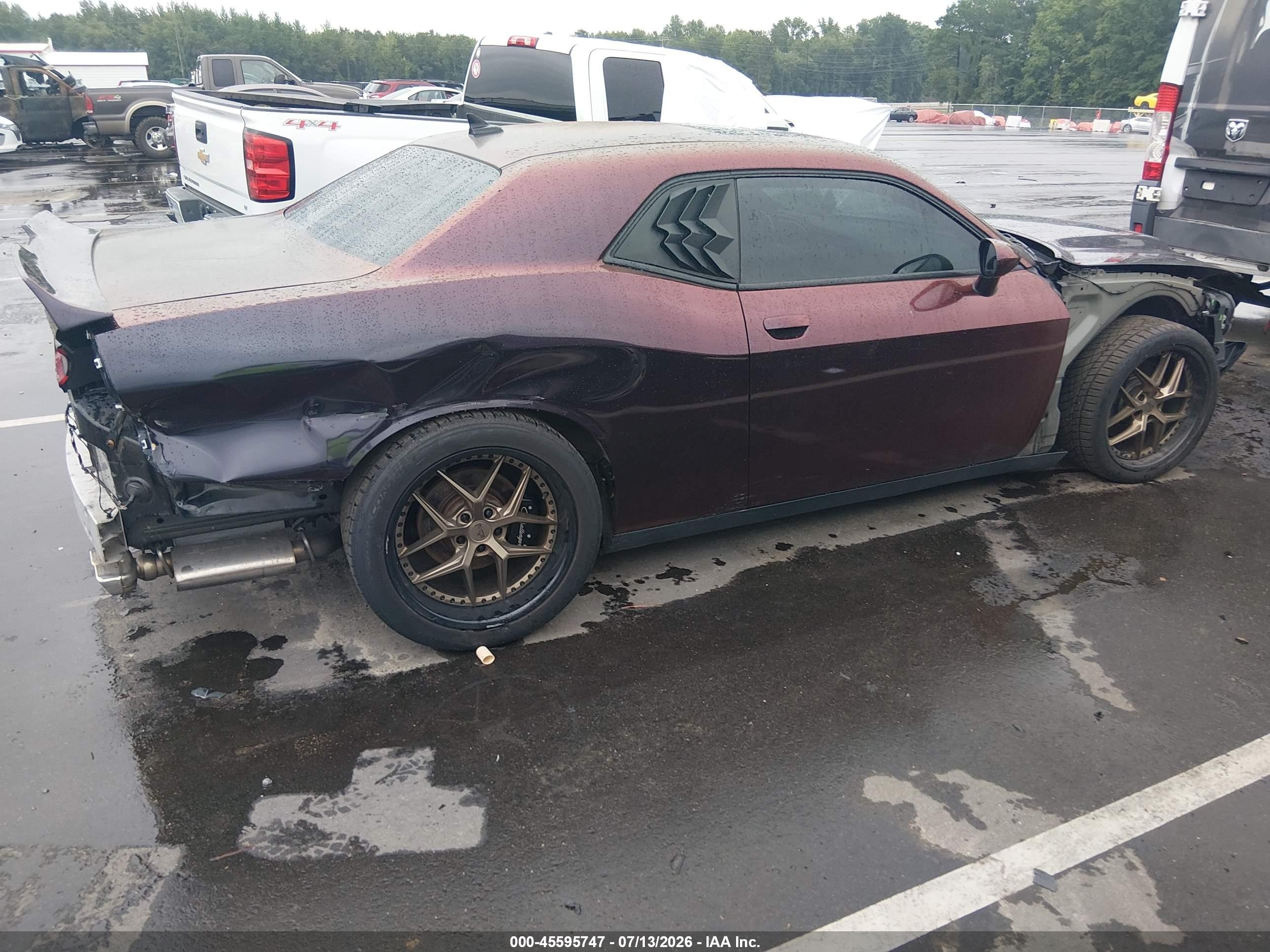 2015 Dodge Challenger R/t Plus Purple vin: 2C3CDZBT8FH713315