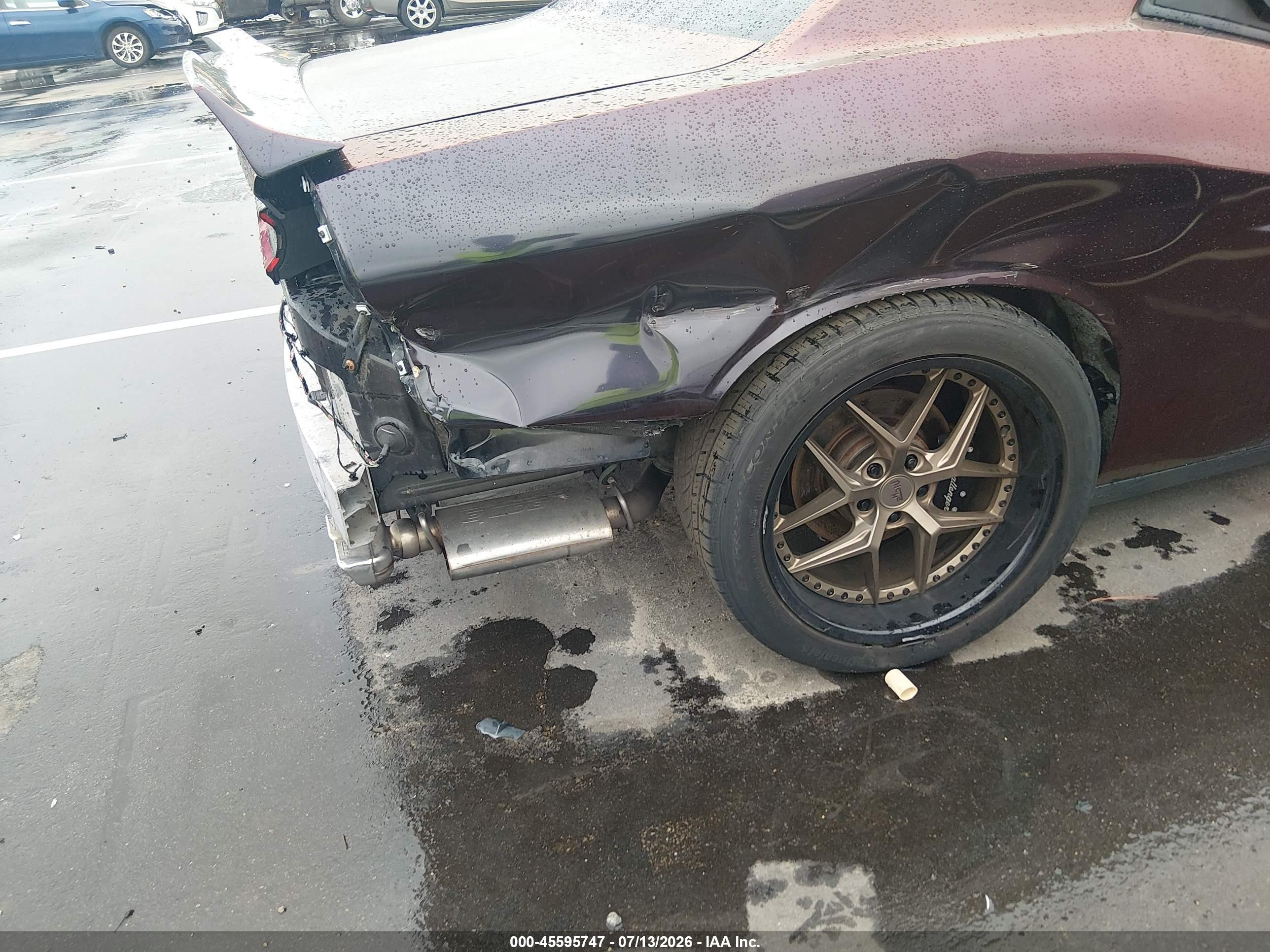 2015 Dodge Challenger R/t Plus Purple vin: 2C3CDZBT8FH713315