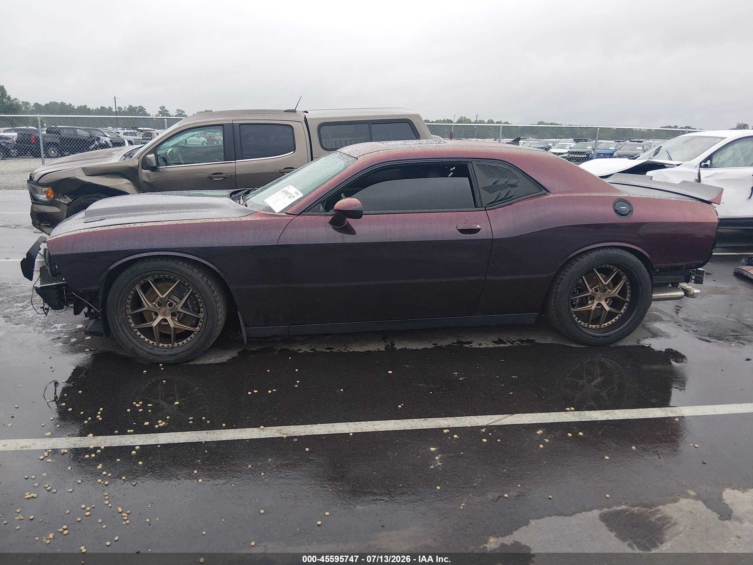 2015 Dodge Challenger R/t Plus Purple vin: 2C3CDZBT8FH713315