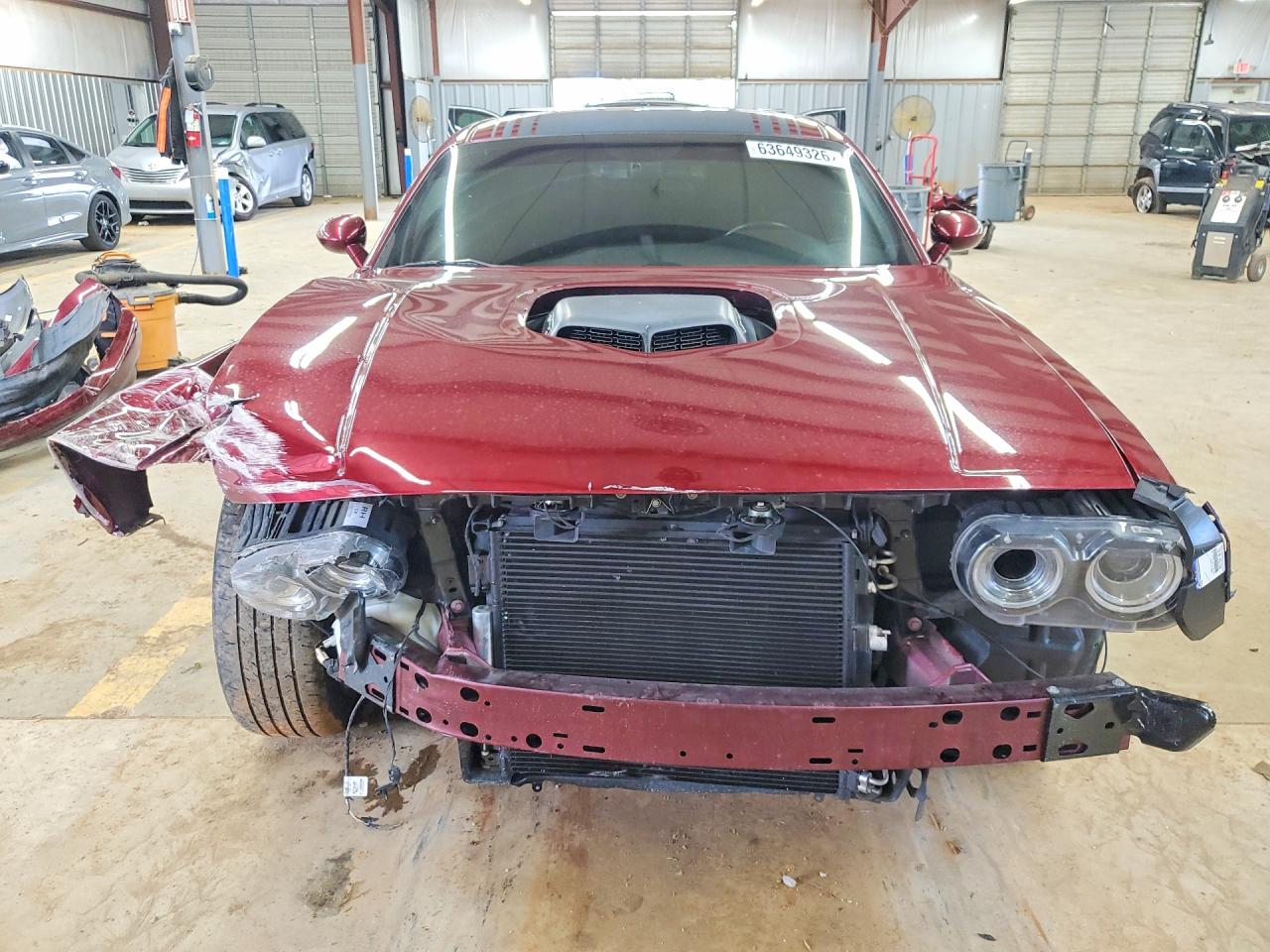 2017 Dodge Challenger R/t Burgundy vin: 2C3CDZBT8HH522609