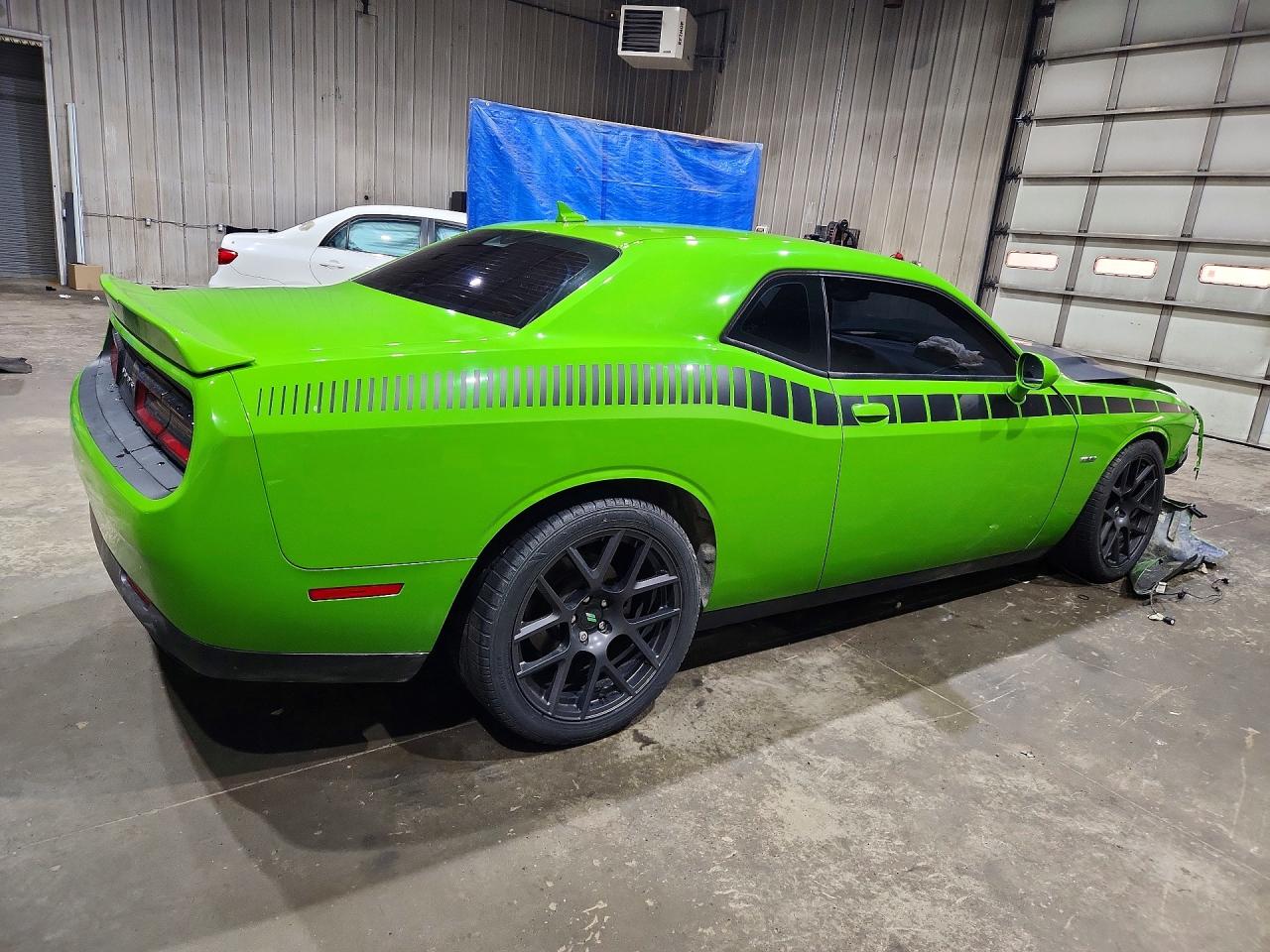 2017 Dodge Challenger R Green vin: 2C3CDZBT8HH554511