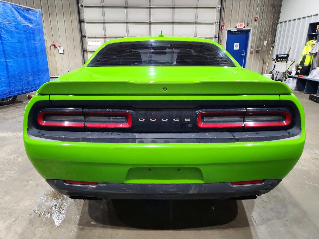 2017 Dodge Challenger R Green vin: 2C3CDZBT8HH554511