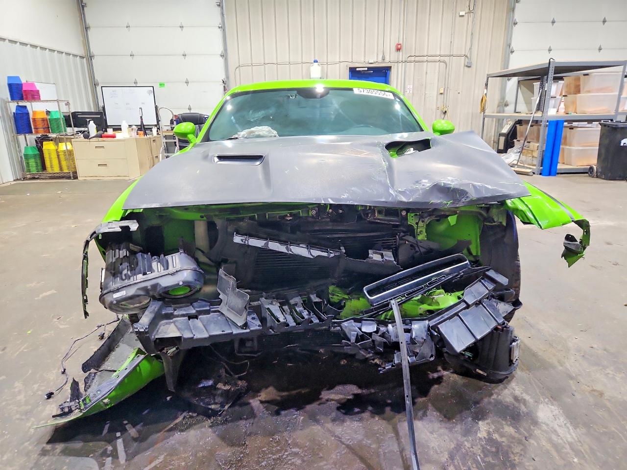 2017 Dodge Challenger R Green vin: 2C3CDZBT8HH554511