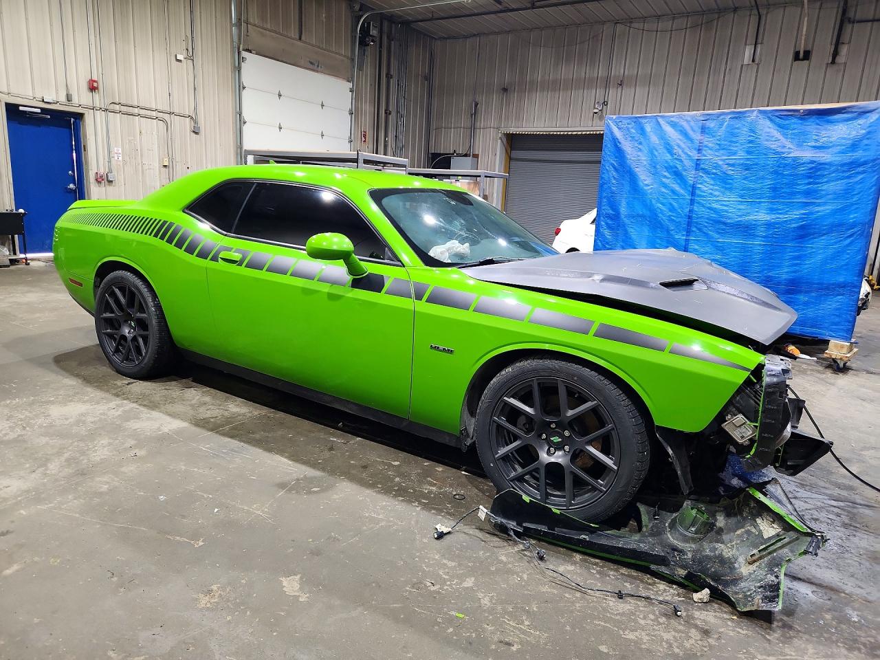 2017 Dodge Challenger R Green vin: 2C3CDZBT8HH554511