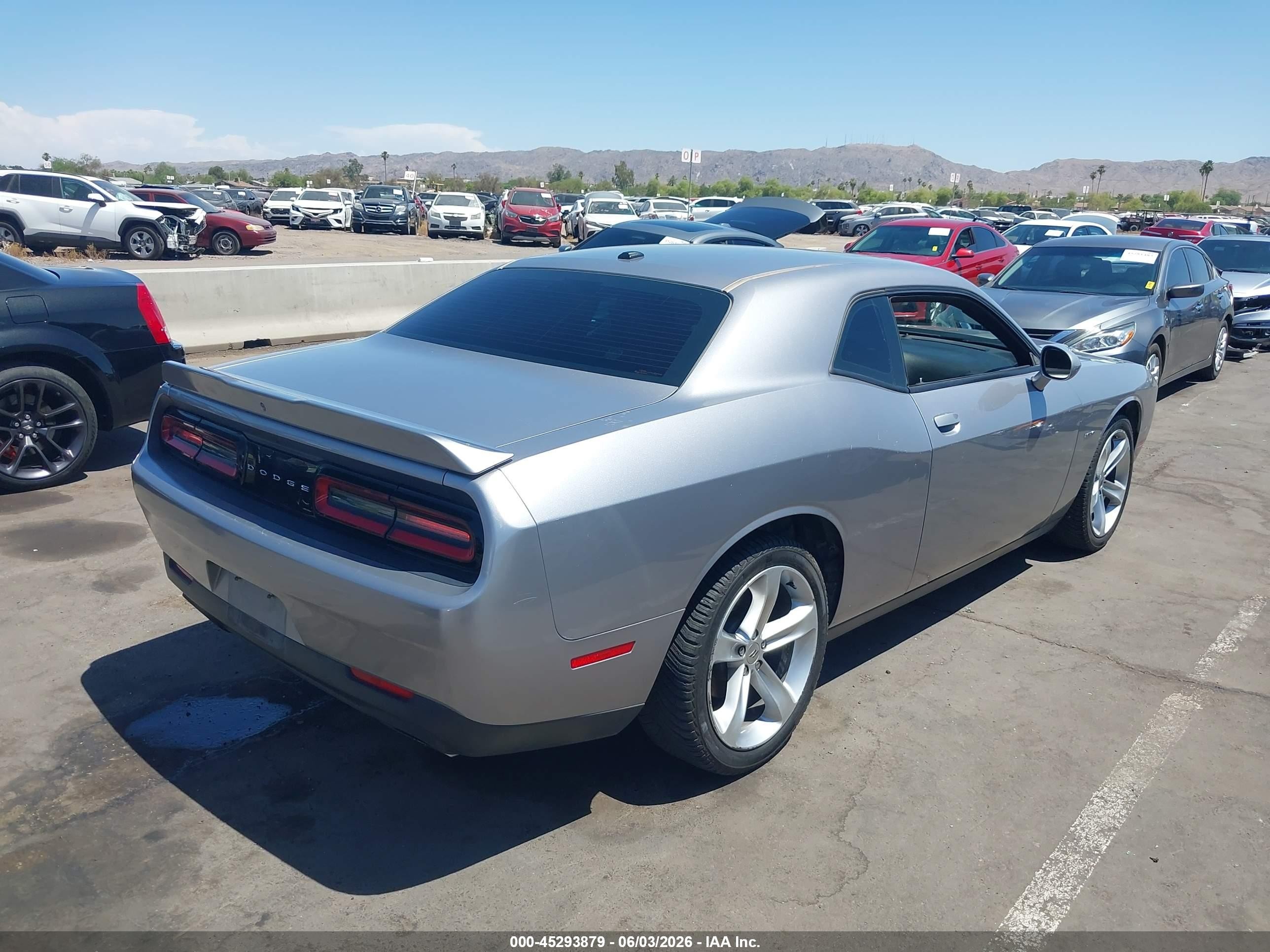 2018 Dodge Challenger R/t Silver vin: 2C3CDZBT8JH279437