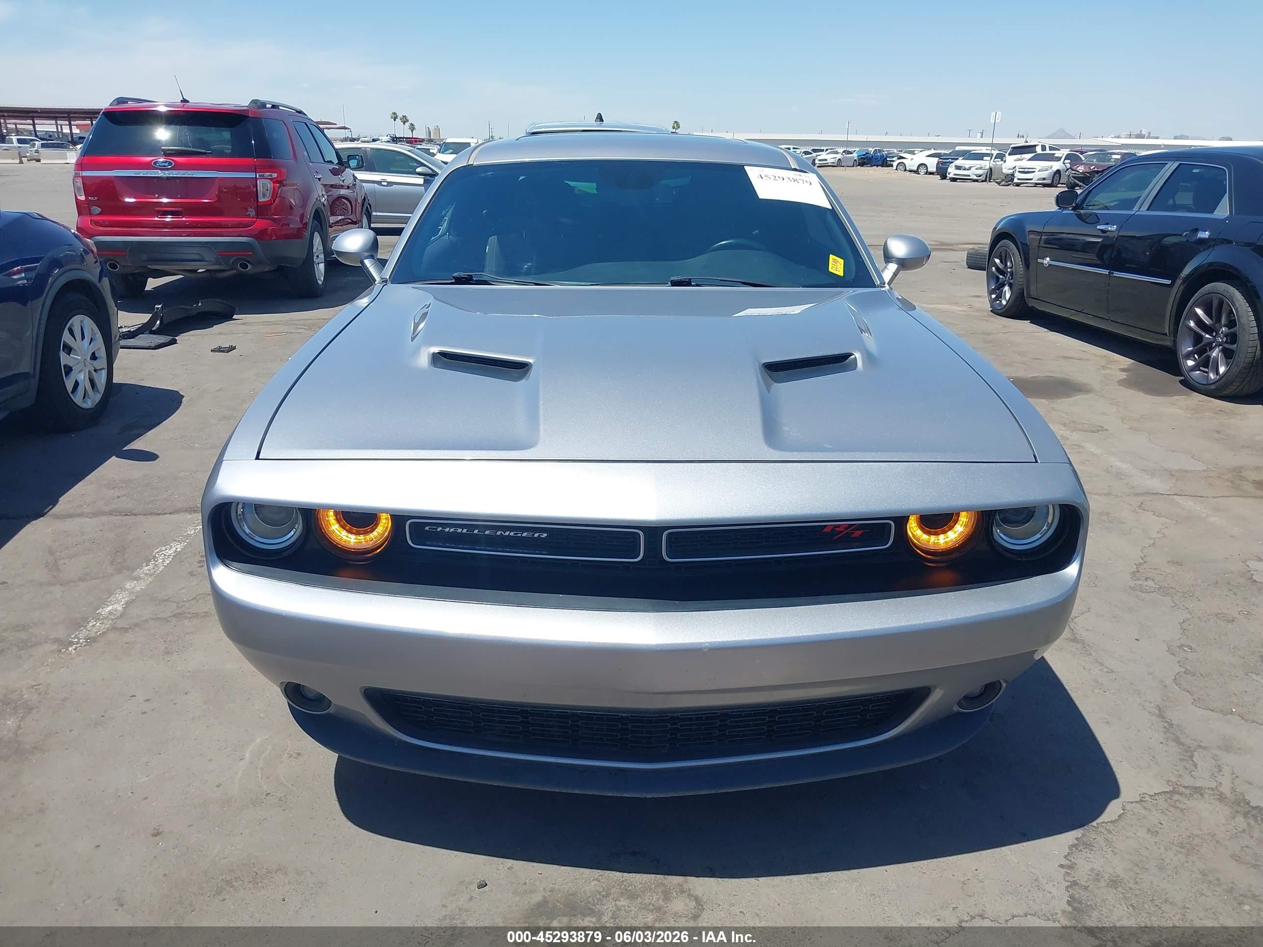 2018 Dodge Challenger R/t Silver vin: 2C3CDZBT8JH279437