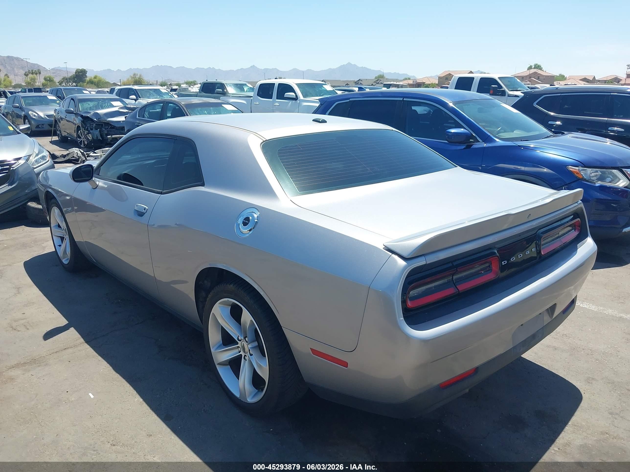 2018 Dodge Challenger R/t Silver vin: 2C3CDZBT8JH279437