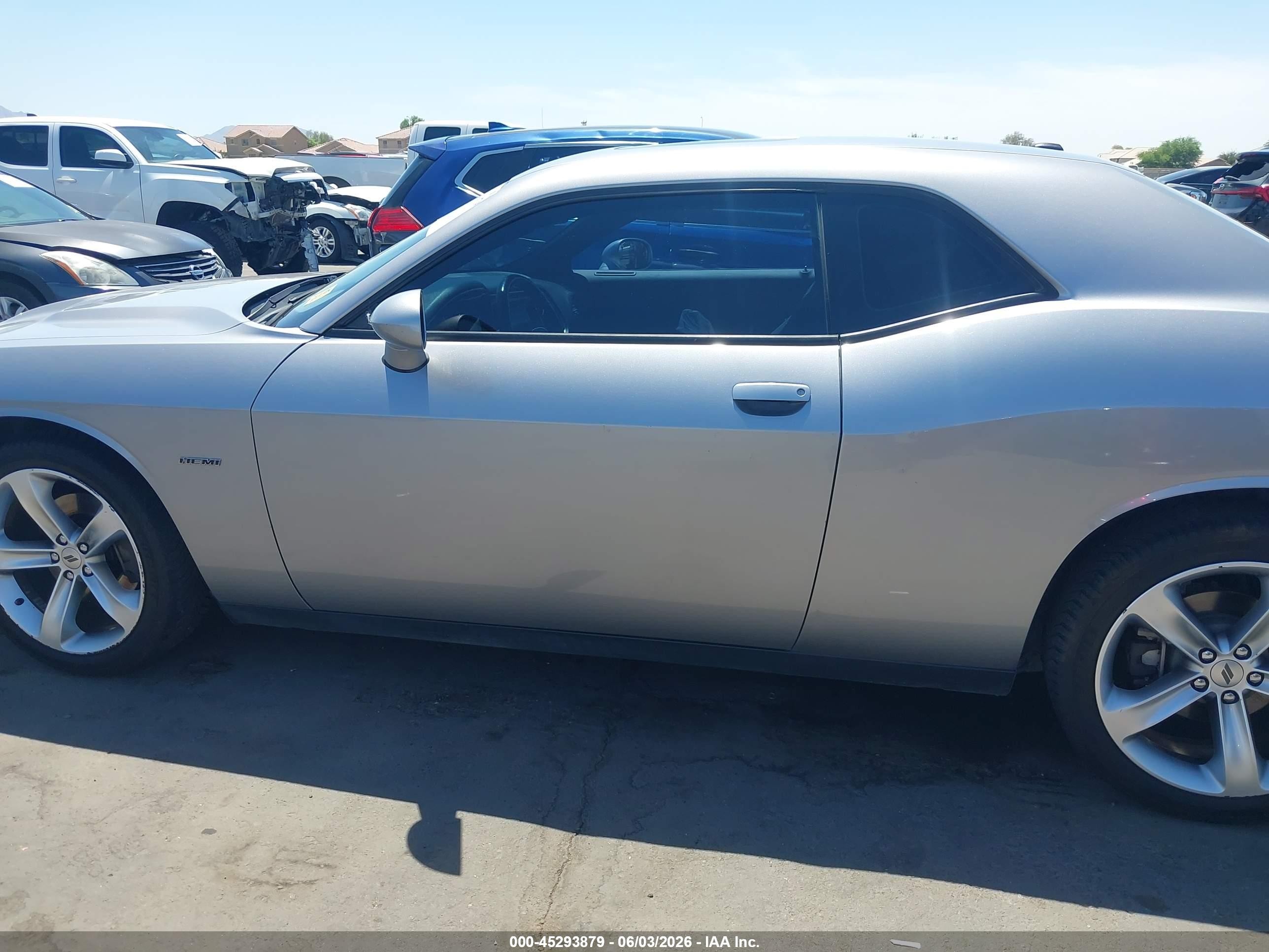 2018 Dodge Challenger R/t Silver vin: 2C3CDZBT8JH279437