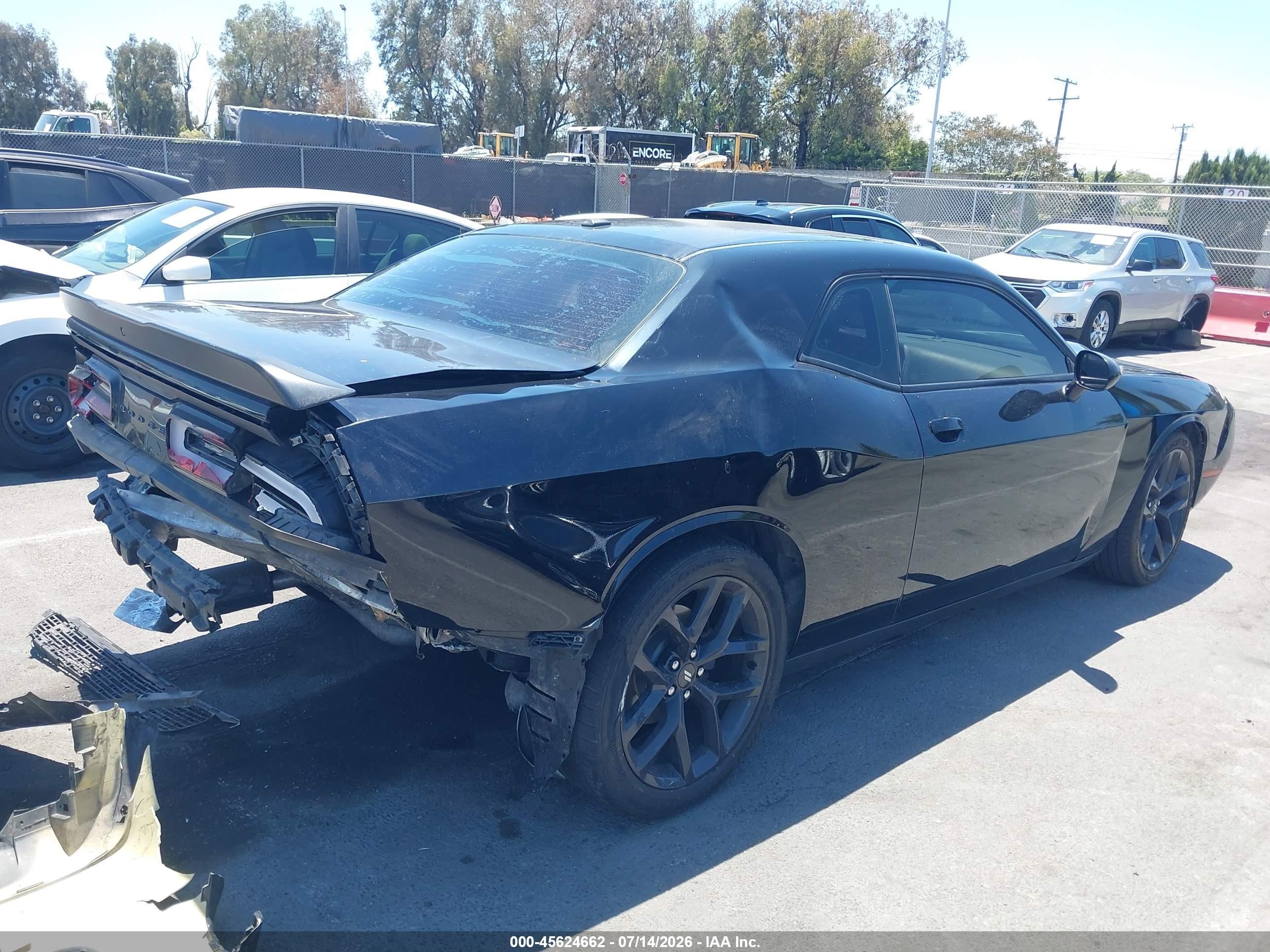 2020 Dodge Challenger R/t Black vin: 2C3CDZBT8LH225770