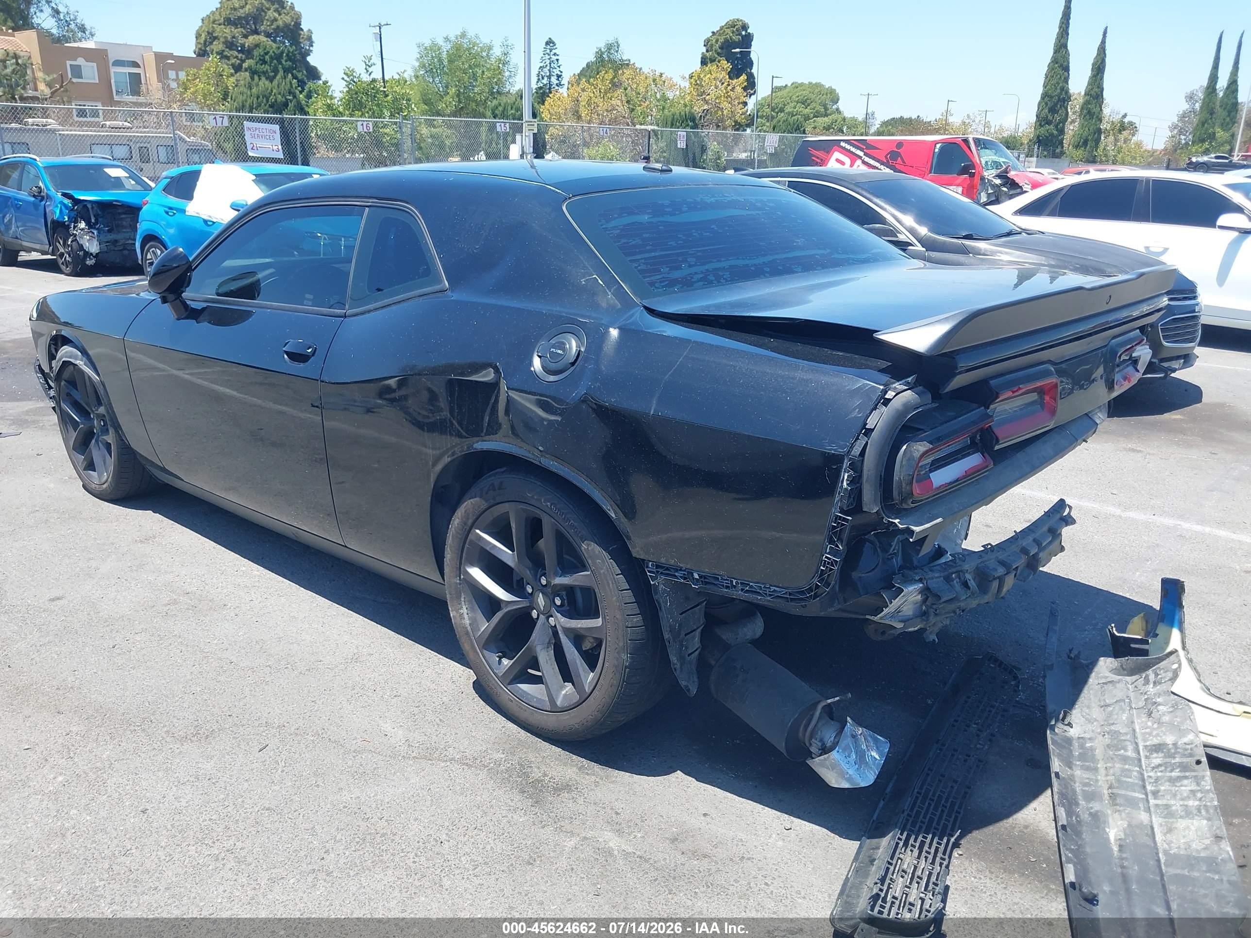 2020 Dodge Challenger R/t Black vin: 2C3CDZBT8LH225770