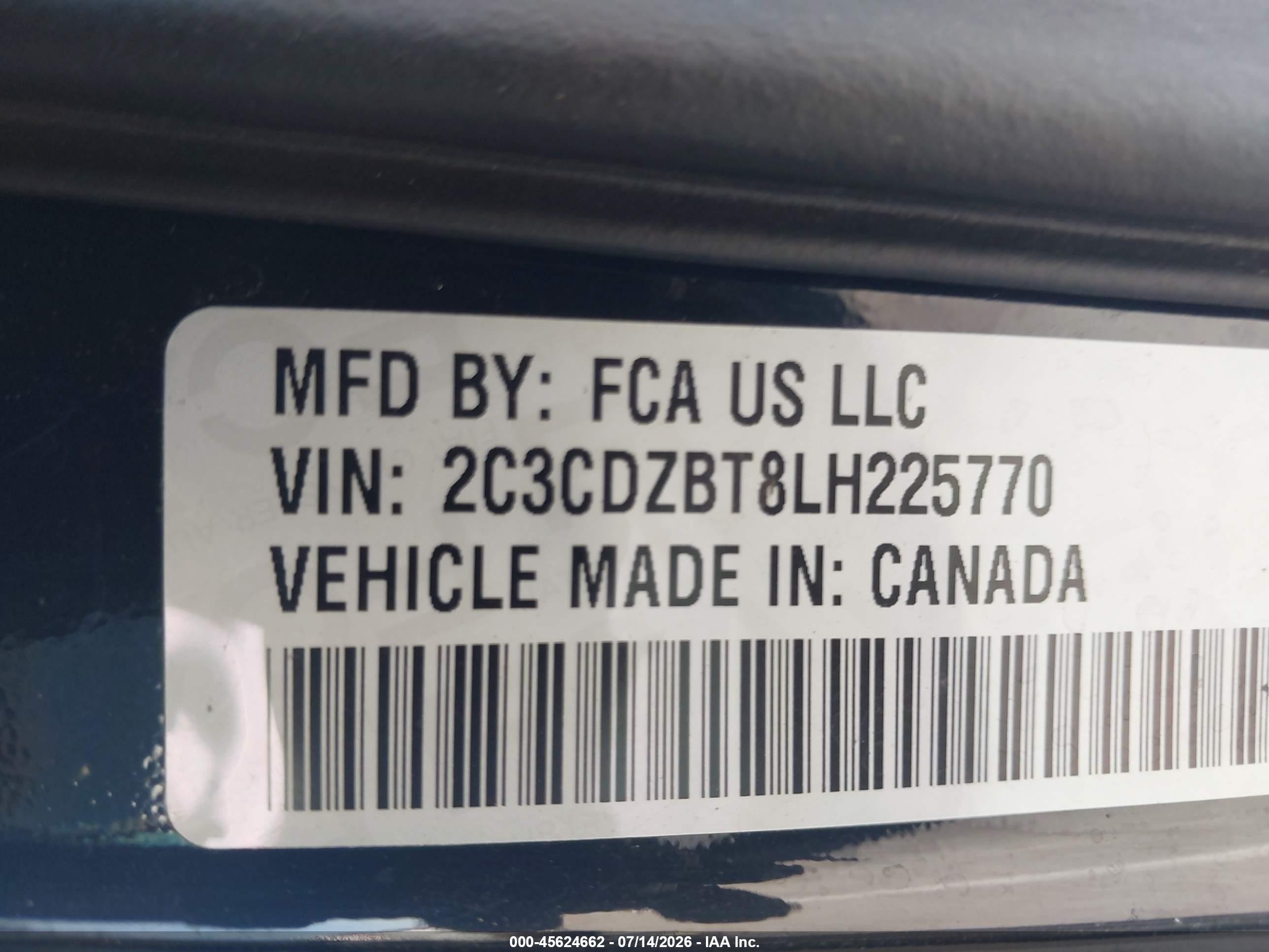 2020 Dodge Challenger R/t Black vin: 2C3CDZBT8LH225770