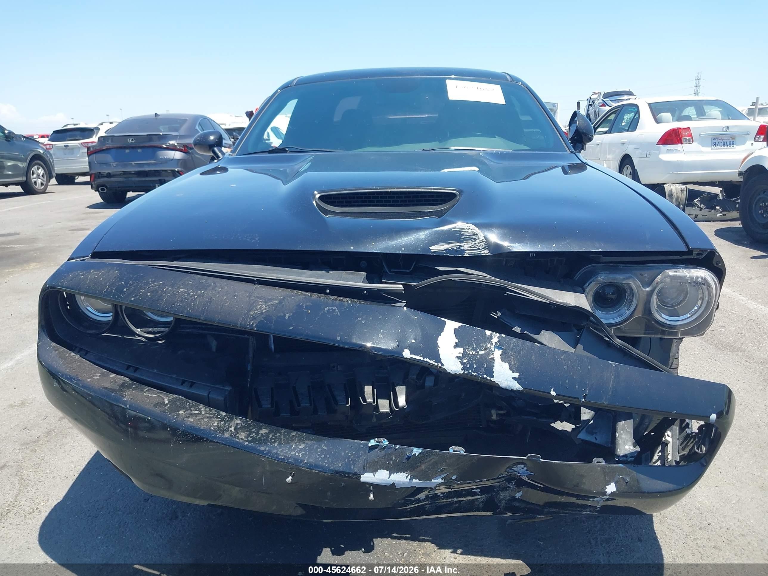 2020 Dodge Challenger R/t Black vin: 2C3CDZBT8LH225770