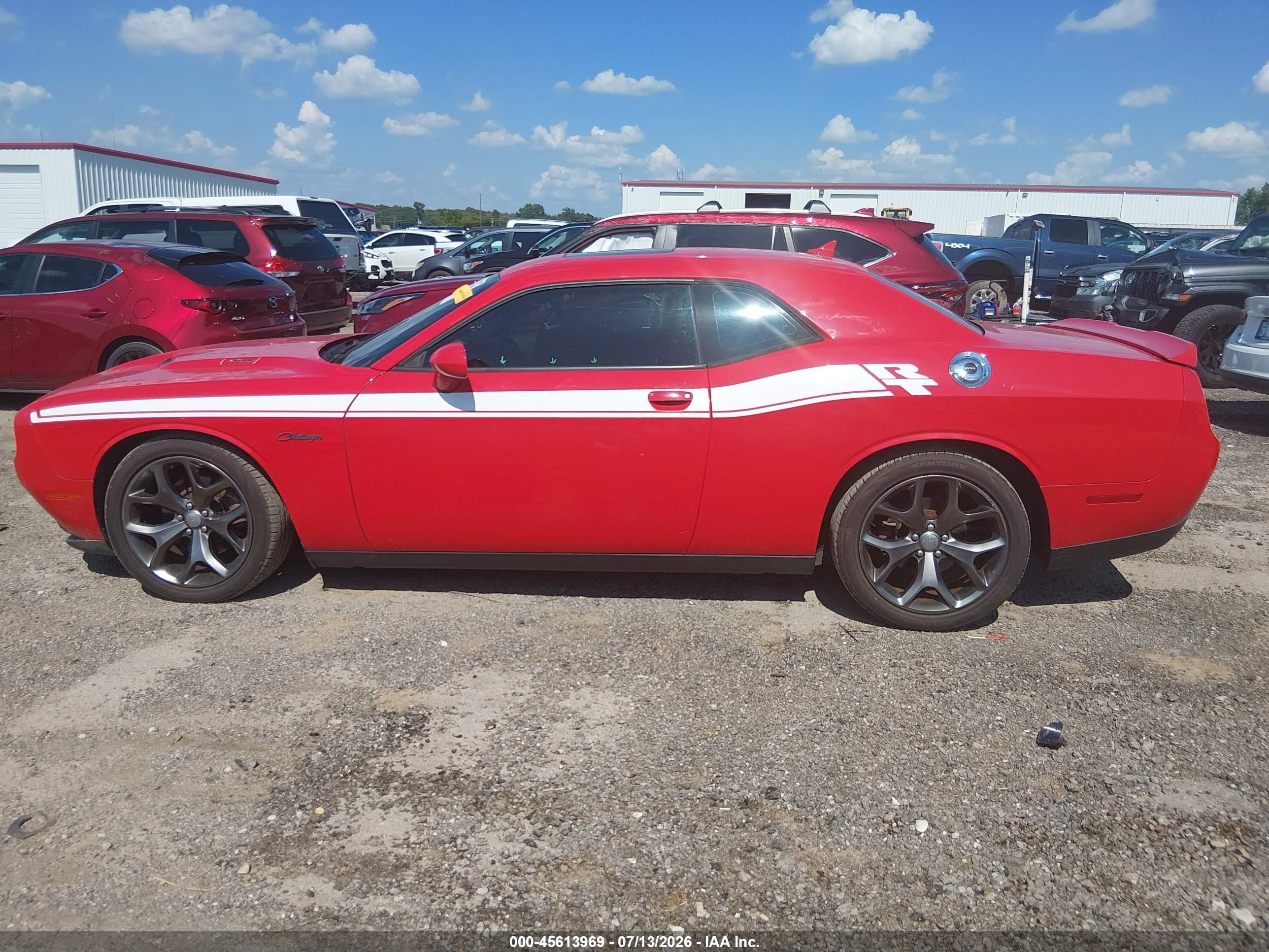 2015 Dodge Challenger R/t Plus Red vin: 2C3CDZBT9FH719317